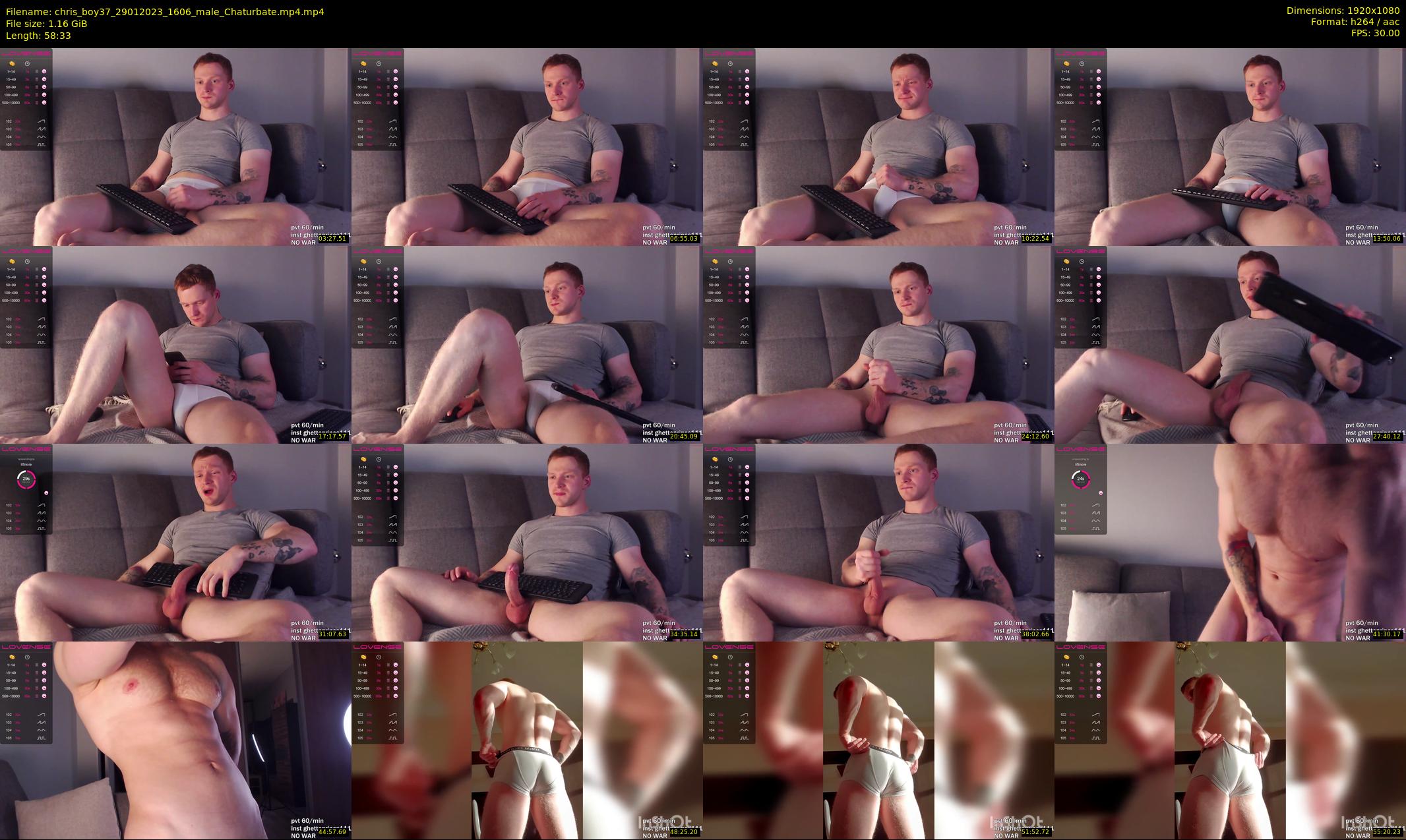 chris_boy37 — 59 minute Chaturbate male cam show recording, 1080p, Jan 29, 2023