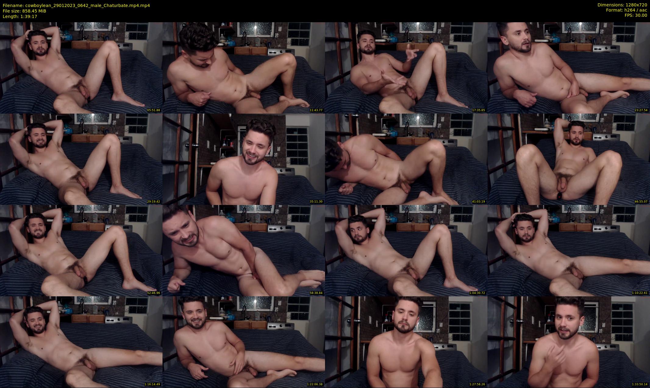 cowboylean — 100 minute Chaturbate male cam show recording, 720p, Jan 29, 2023