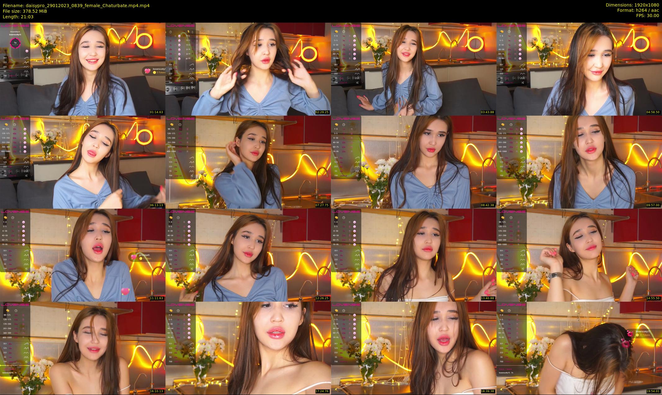 daisypro — 22 minute Chaturbate couple cam show recording, 1080p, Jan 29, 2023
