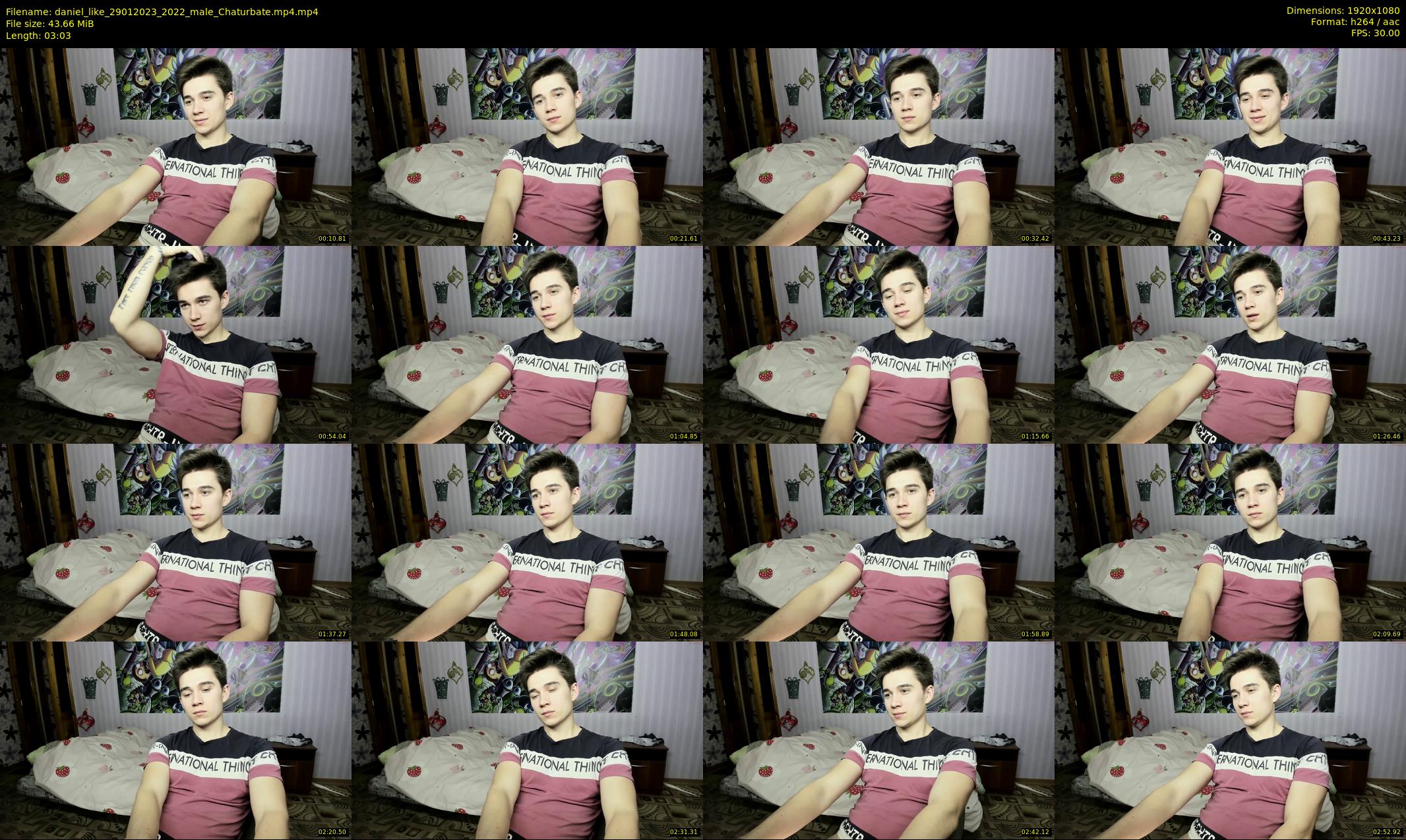 daniel_like — 4 minute Chaturbate male cam show recording, 1080p, Jan 29, 2023