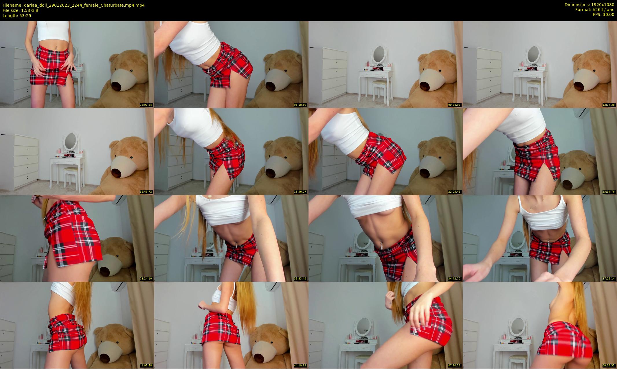 dariaa_doll — 54 minute Chaturbate female cam show recording, 1080p, Jan 29, 2023