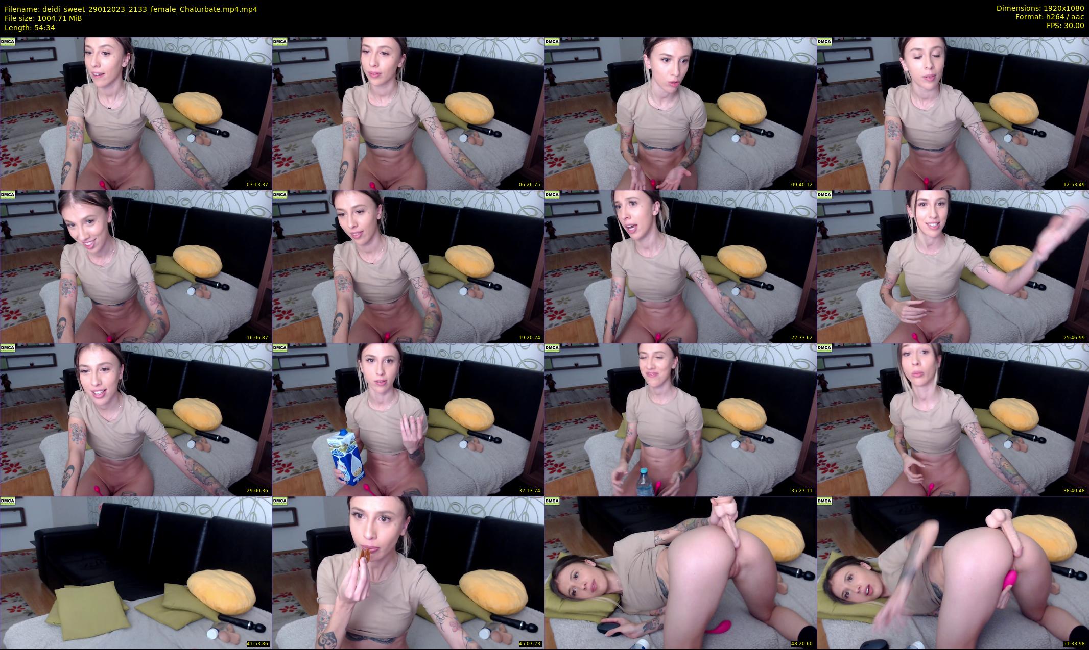 deidi_sweet — 55 minute Chaturbate female cam show recording, 1080p, Jan 29, 2023