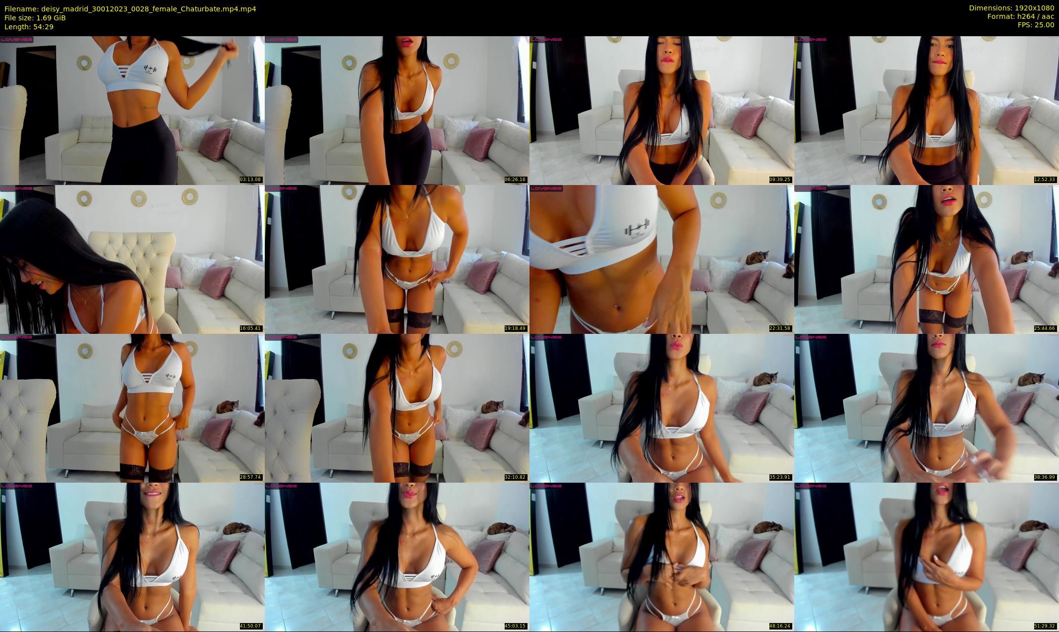 deisy_madrid — 55 minute Chaturbate female cam show recording, 1080p, Jan 30, 2023
