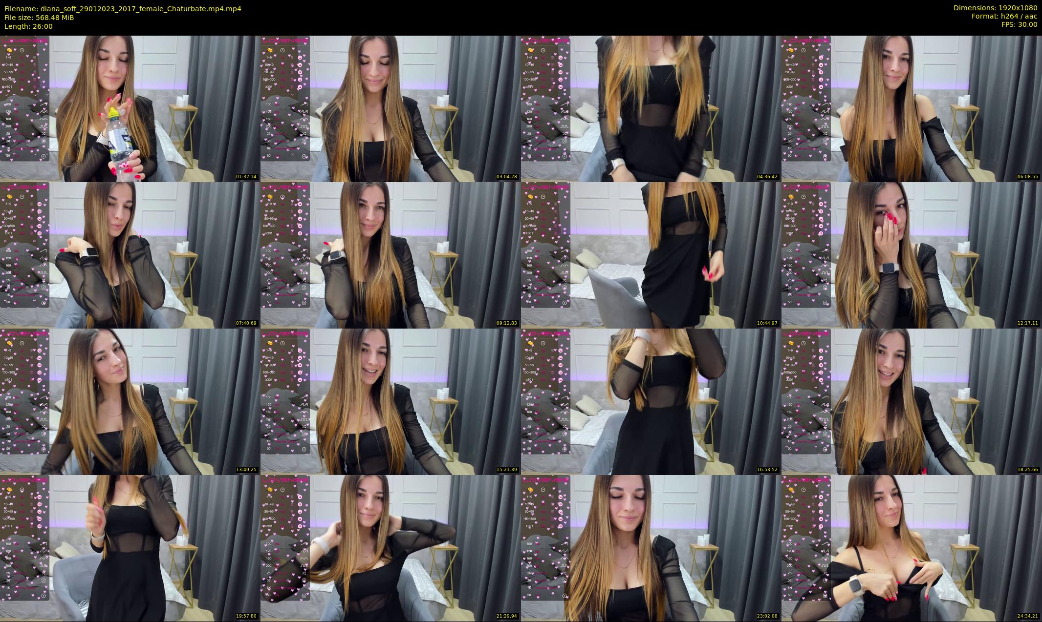 diana_soft — 26 minute Chaturbate female cam show recording, 1080p, Jan 29, 2023