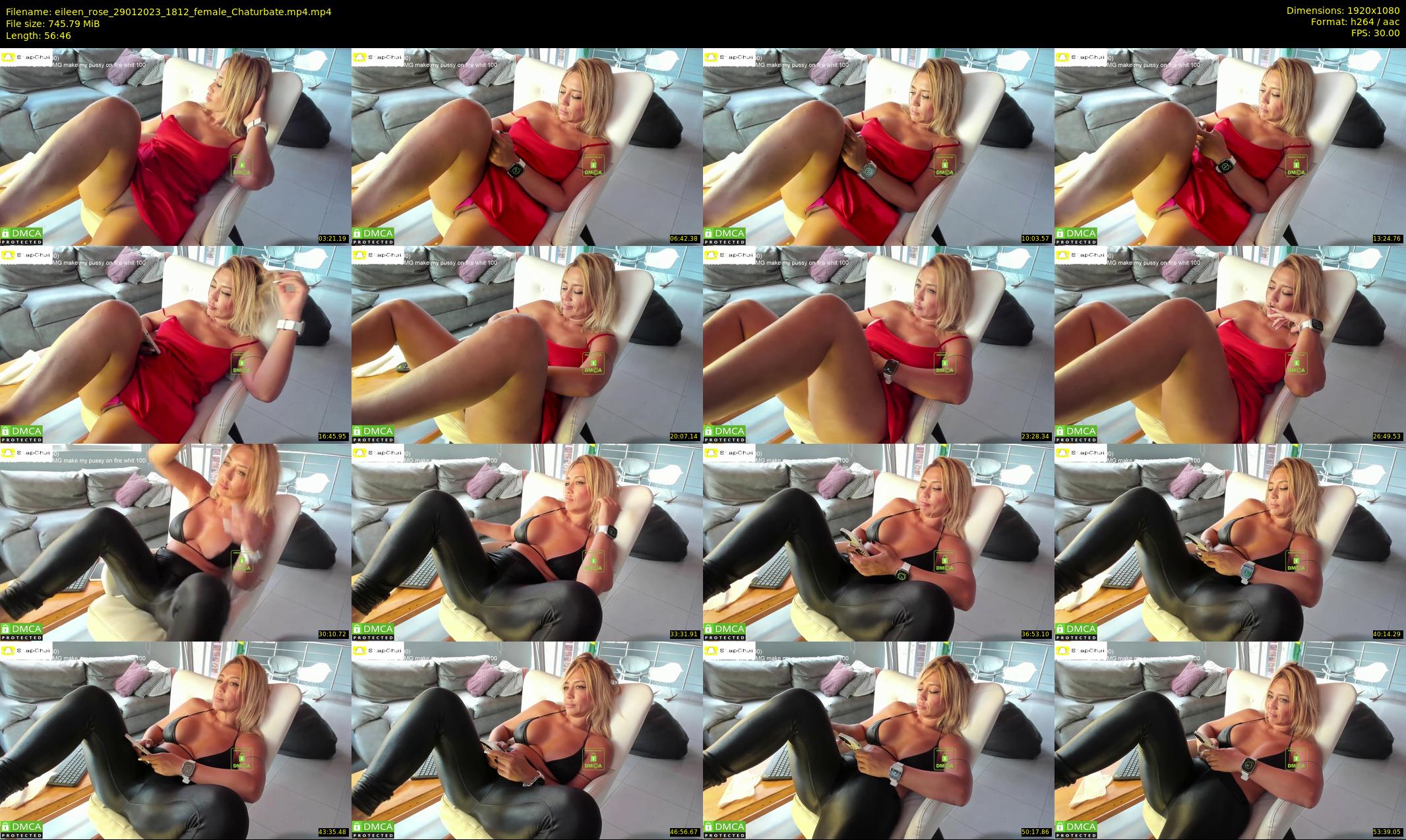 eileen_rose — 57 minute Chaturbate female cam show recording, 1080p, Jan 29, 2023