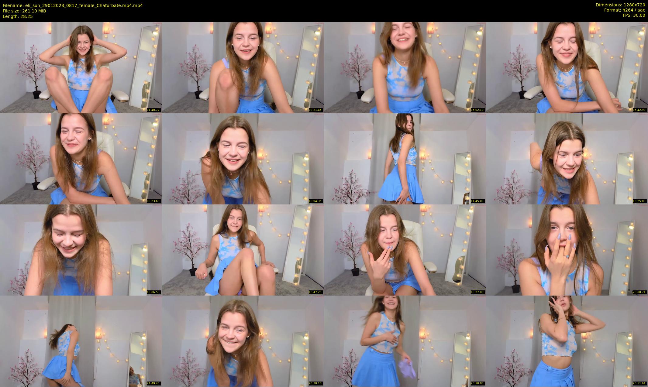 eli_sun — 29 minute Chaturbate female cam show recording, 720p, Jan 29, 2023