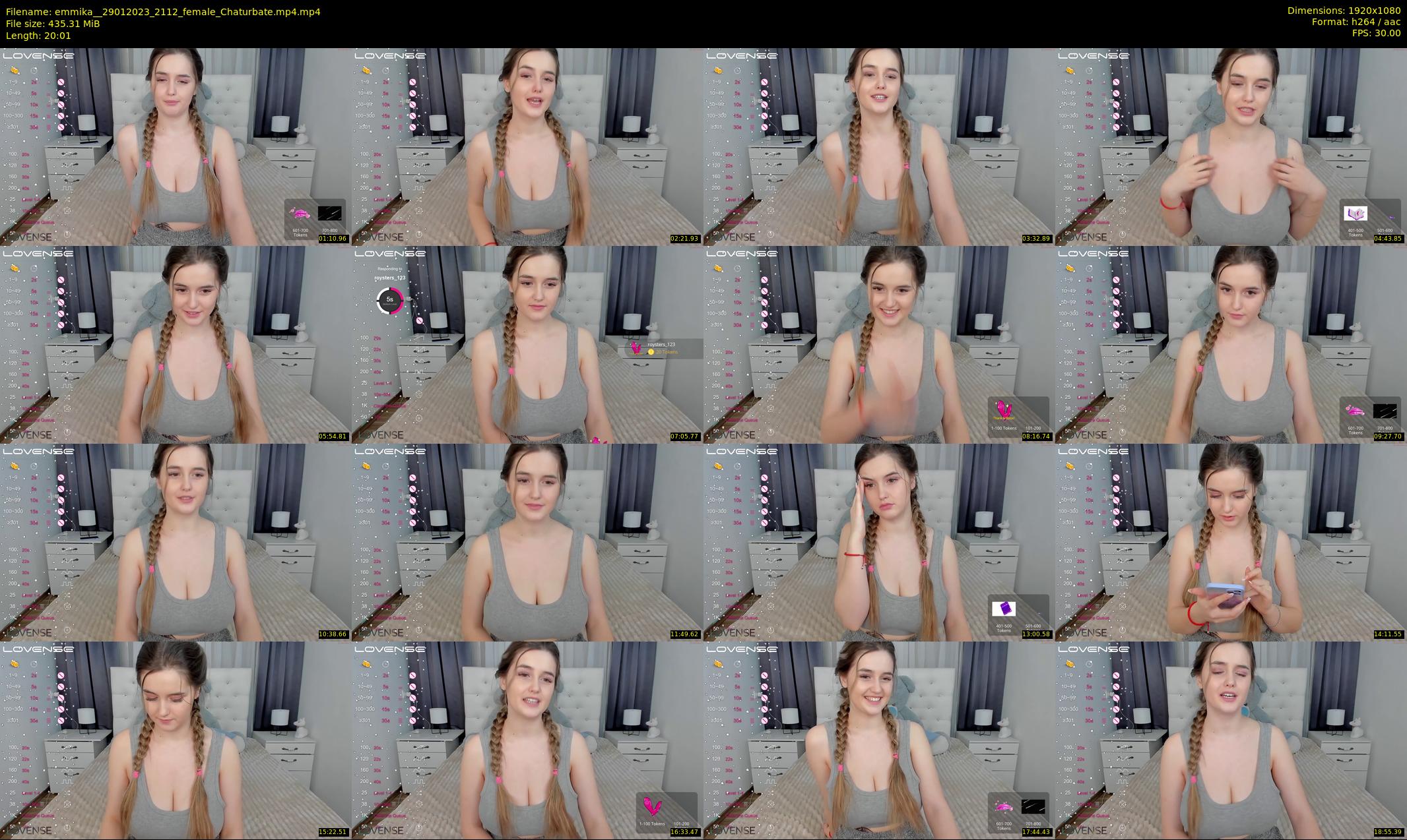emmika_ — 21 minute Chaturbate female cam show recording, 1080p, Jan 29, 2023
