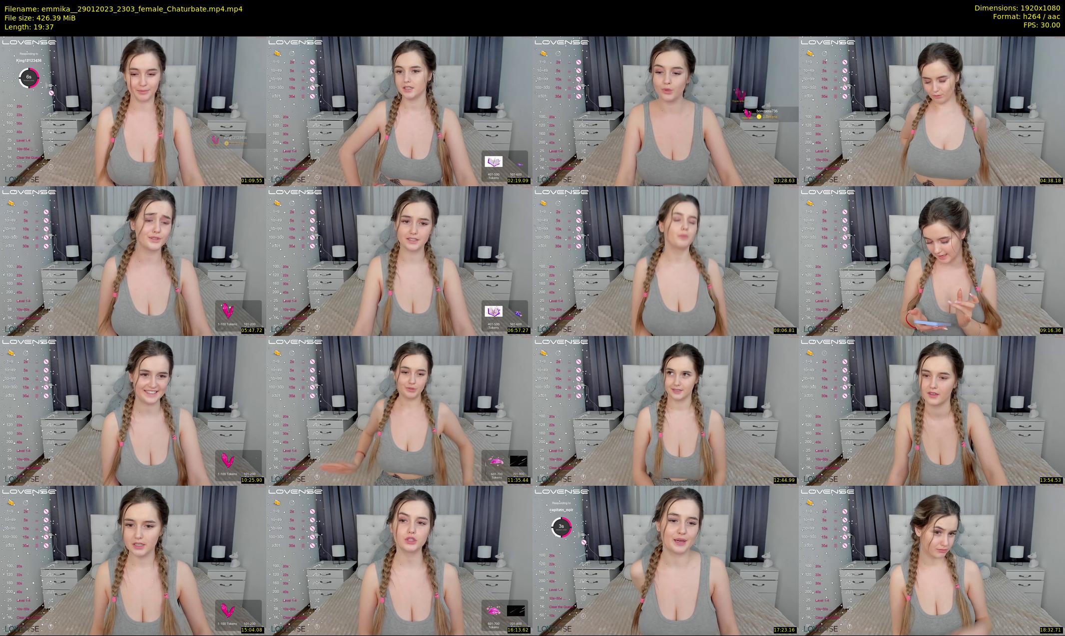 emmika_ — 20 minute Chaturbate female cam show recording, 1080p, Jan 29, 2023