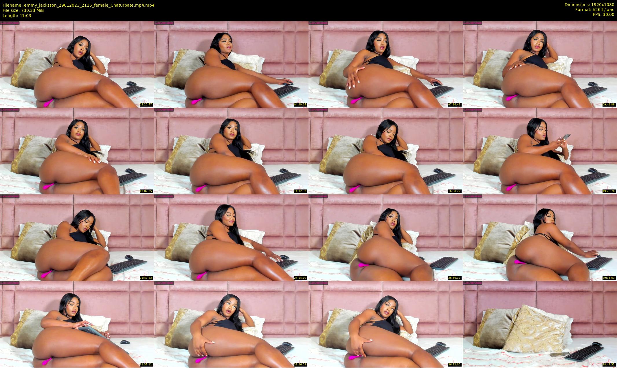 emmy_jacksson — 42 minute Chaturbate female cam show recording, 1080p, Jan 29, 2023