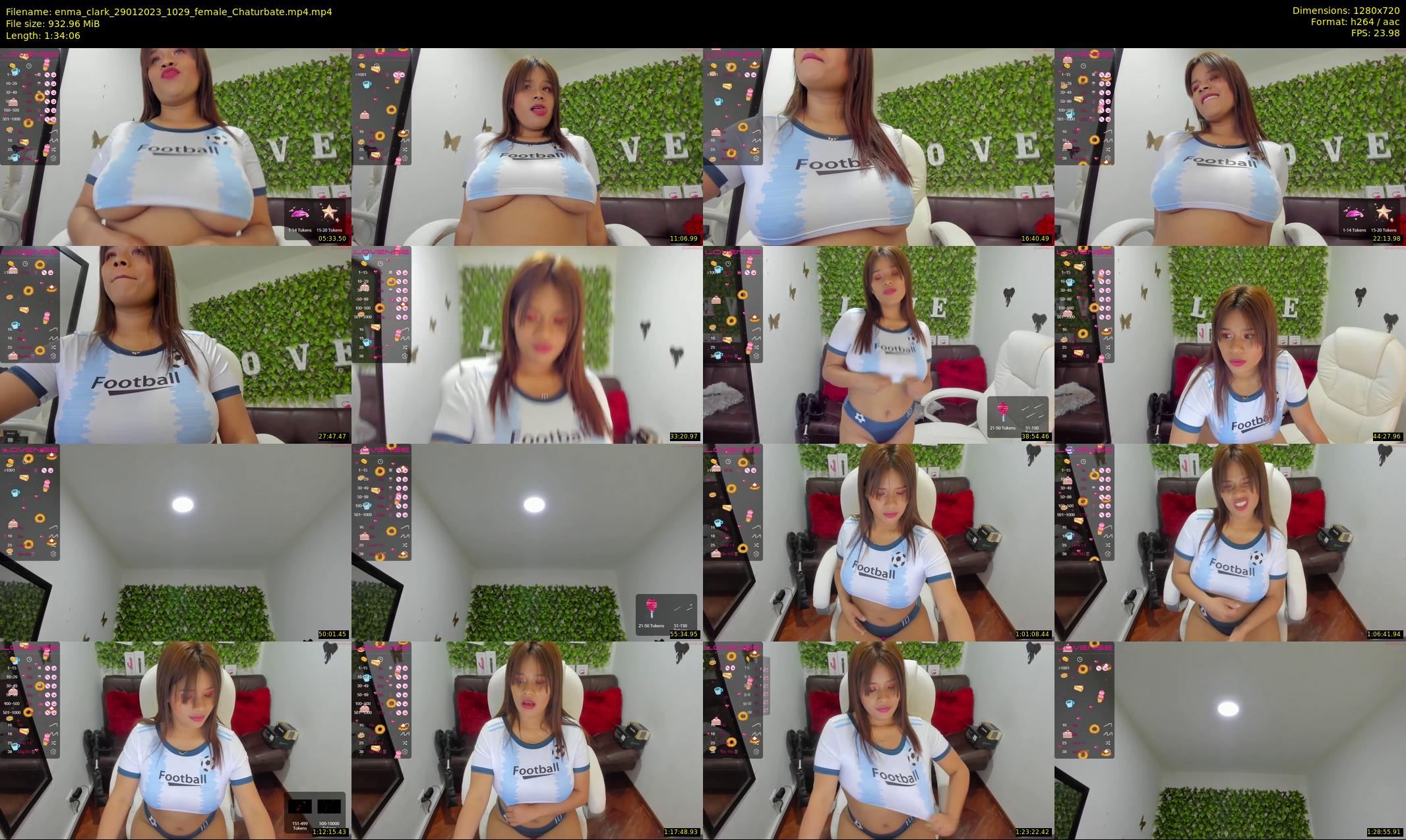 enma_clark — 95 minute Chaturbate female cam show recording, 720p, Jan 29, 2023