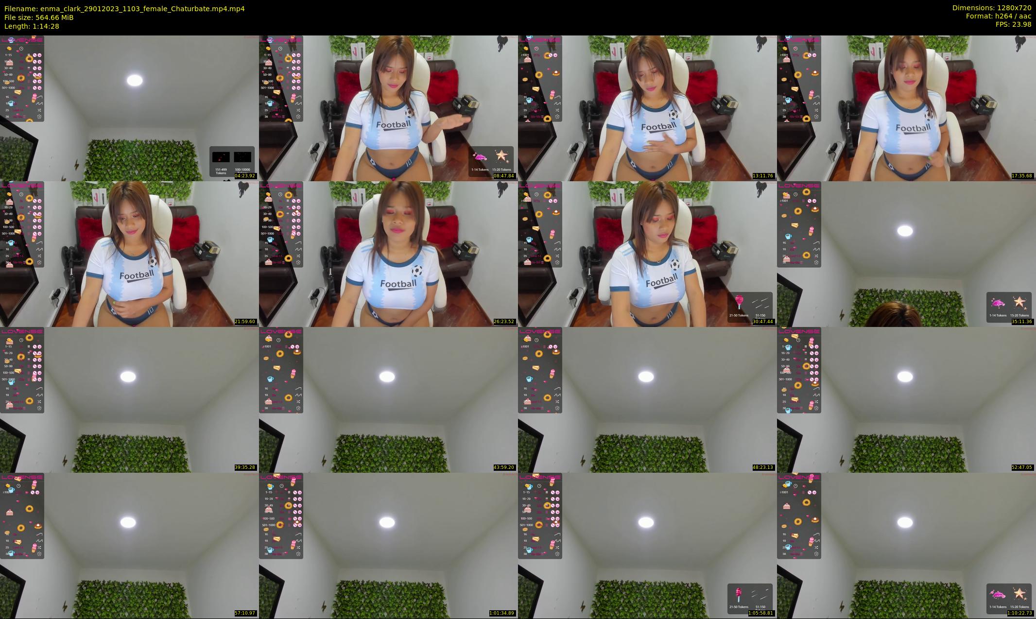 enma_clark — 75 minute Chaturbate female cam show recording, 720p, Jan 29, 2023