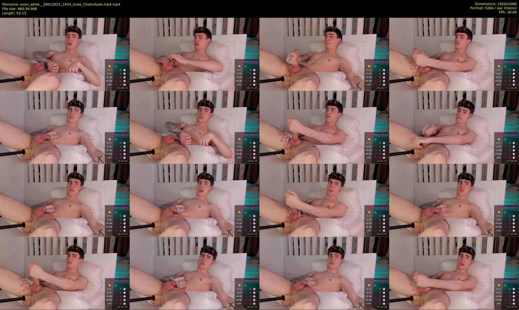 evan_white_ — 54 minute Chaturbate male cam show recording, 1080p, Jan 29, 2023