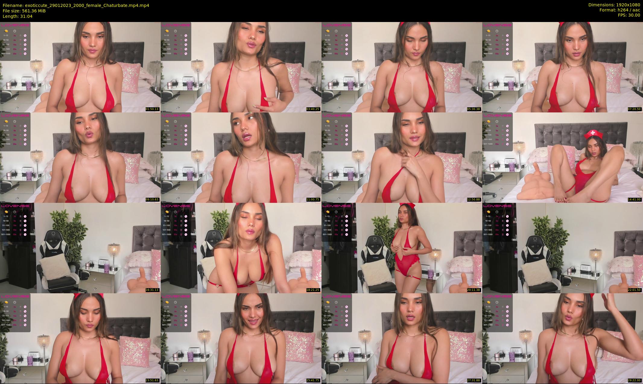 exoticcute — 32 minute Chaturbate female cam show recording, 1080p, Jan 29, 2023