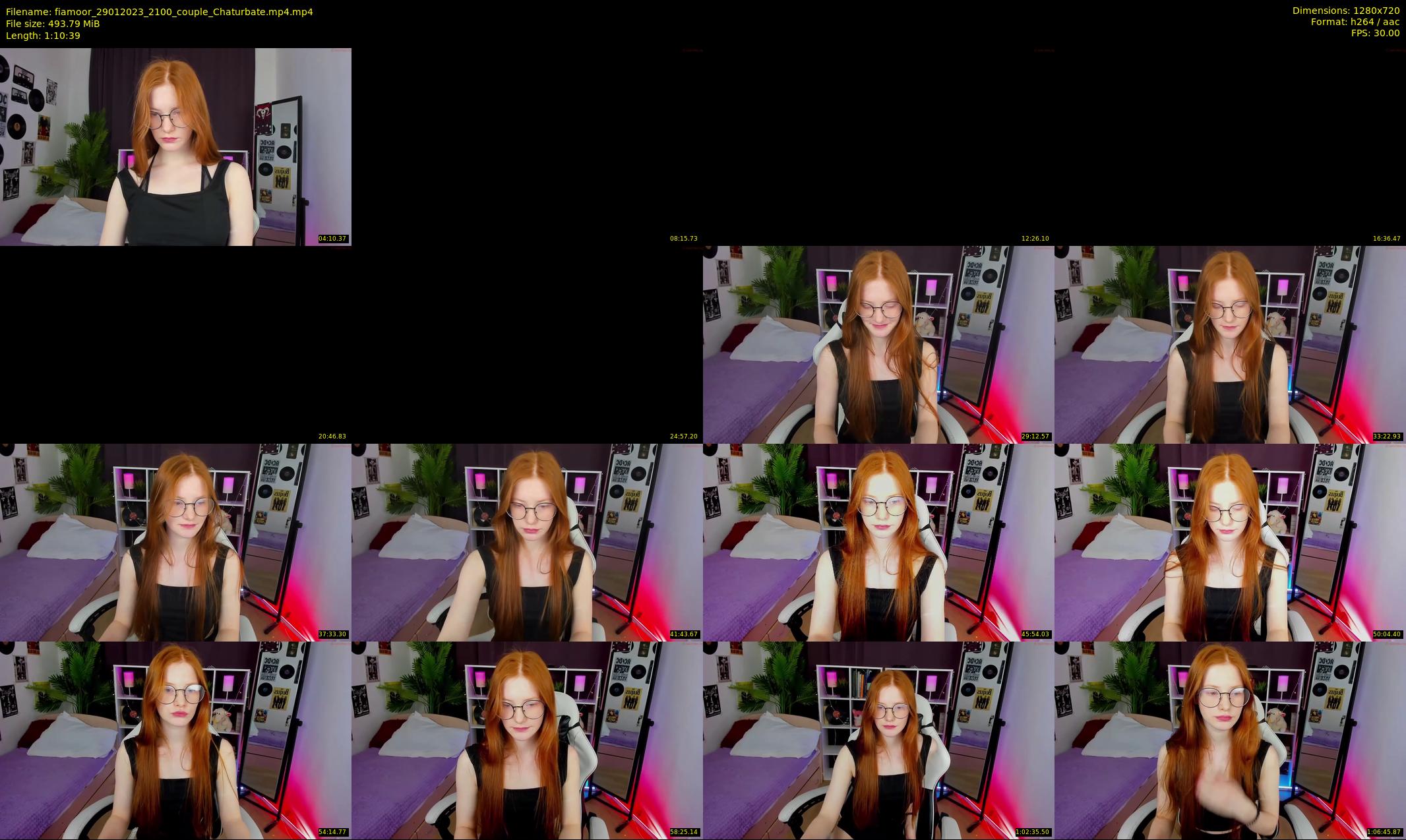 fiamoor — 71 minute Chaturbate female cam show recording, 720p, Jan 29, 2023