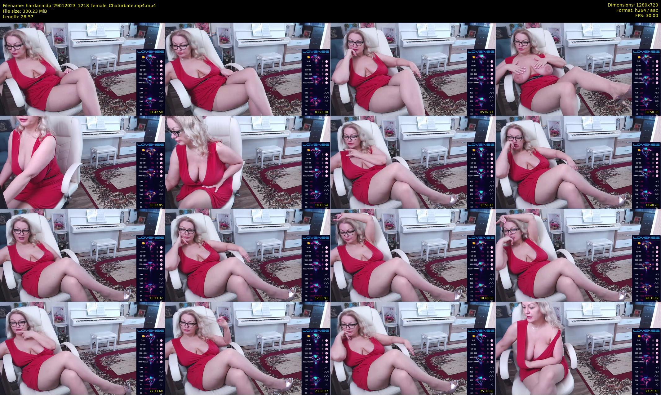 hardanaldp — 29 minute Chaturbate female cam show recording, 720p, Jan 29, 2023