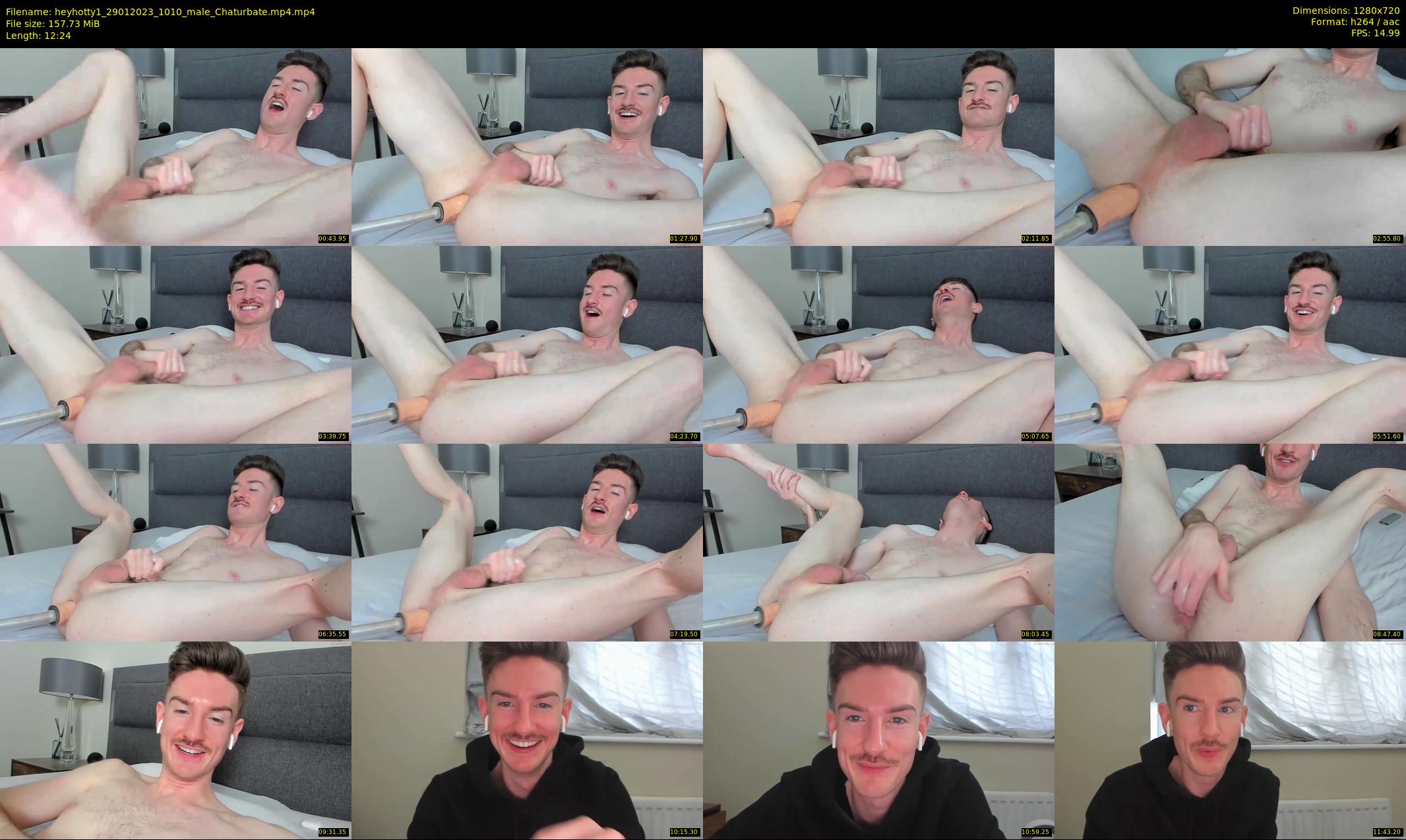 heyhotty1 — 13 minute Chaturbate male cam show recording, 720p, Jan 29, 2023