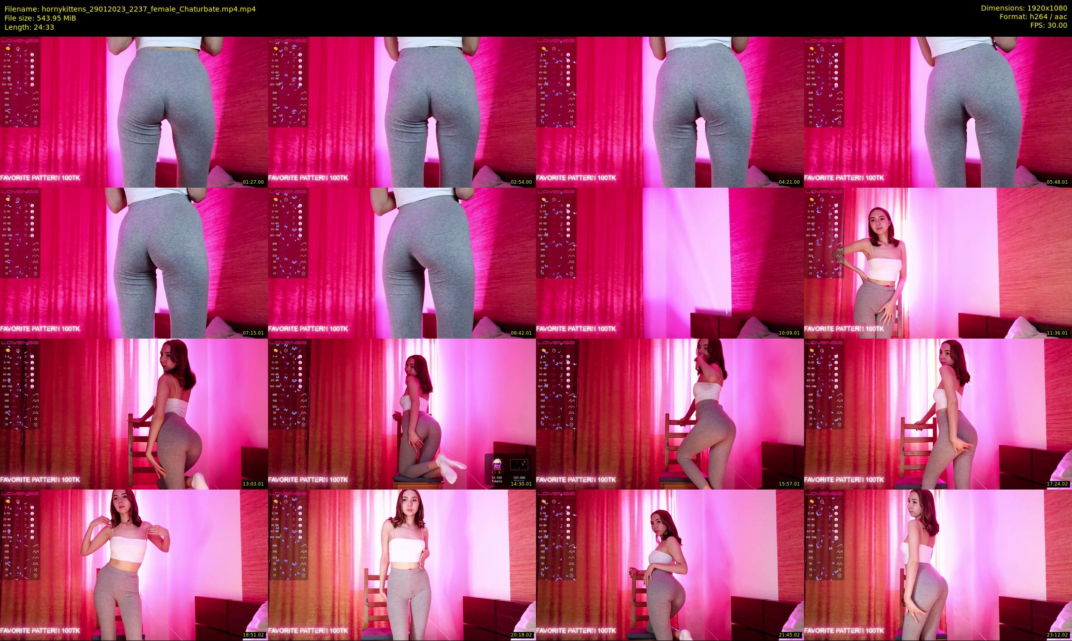 hornykittens — 25 minute Chaturbate couple cam show recording, 1080p, Jan 29, 2023