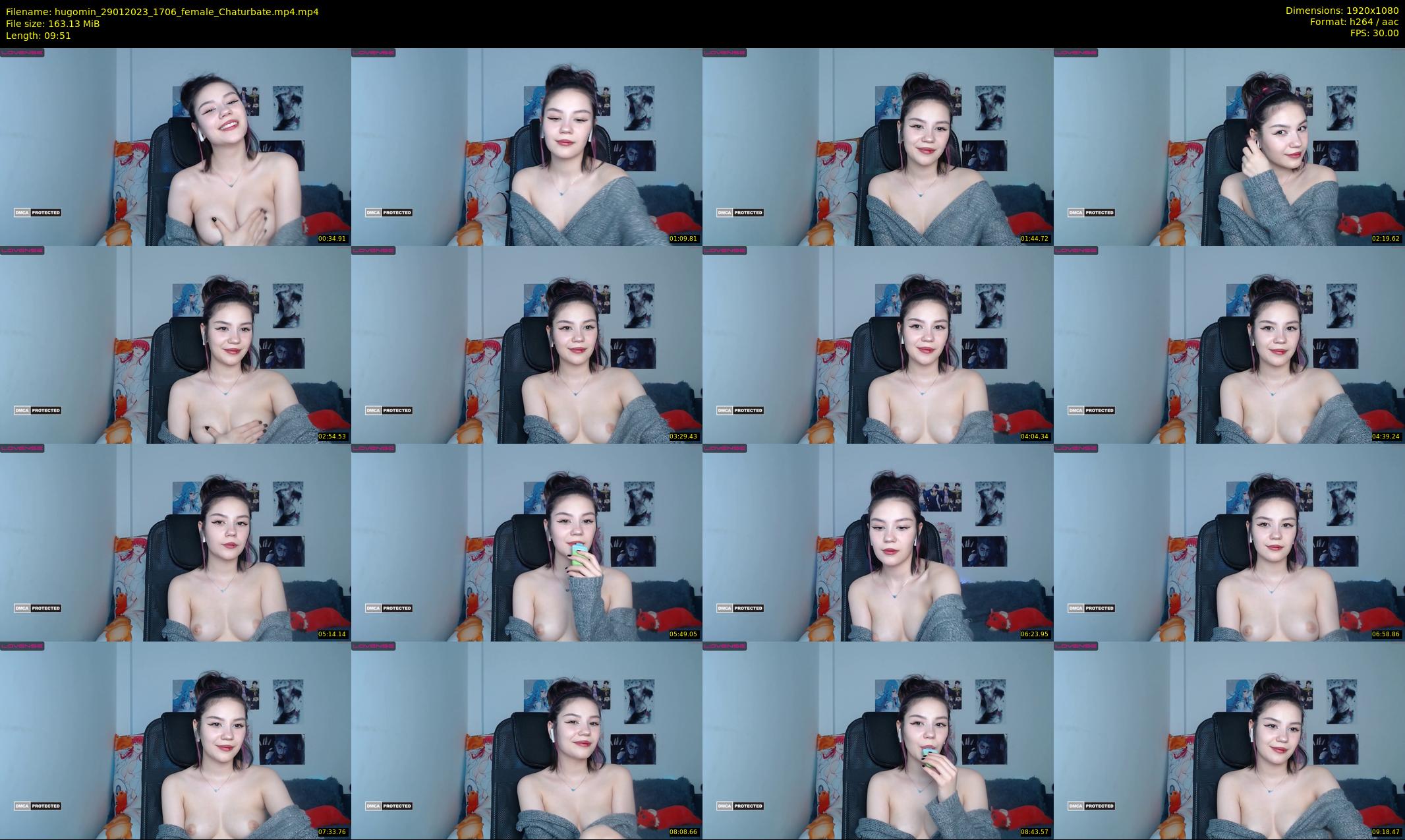 hugomin — 10 minute Chaturbate female cam show recording, 1080p, Jan 29, 2023