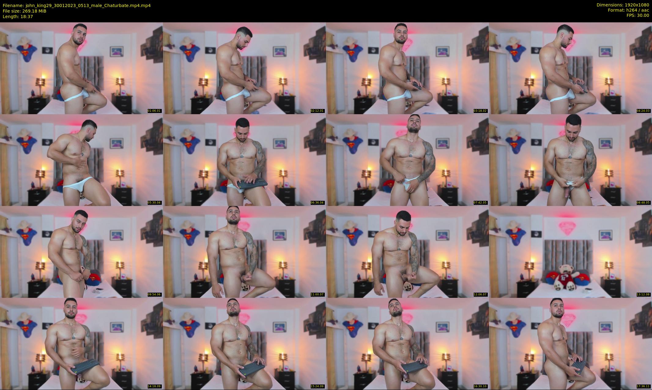 john_king29 — 19 minute Chaturbate male cam show recording, 1080p, Jan 30, 2023