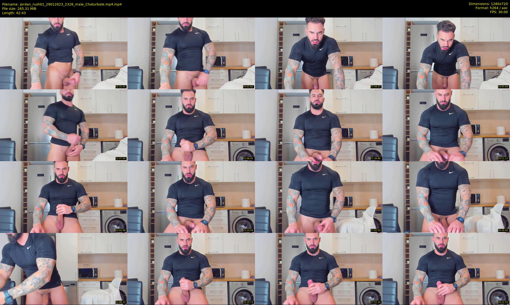 jordan_rush01 — 43 minute Chaturbate male cam show recording, 720p, Jan 29, 2023
