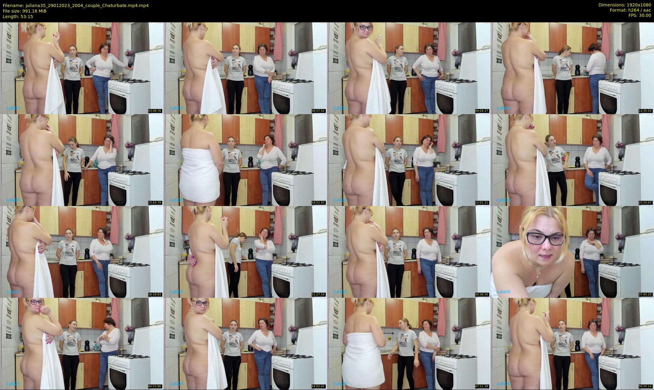 juliana35 — 54 minute Chaturbate couple cam show recording, 1080p, Jan 29, 2023