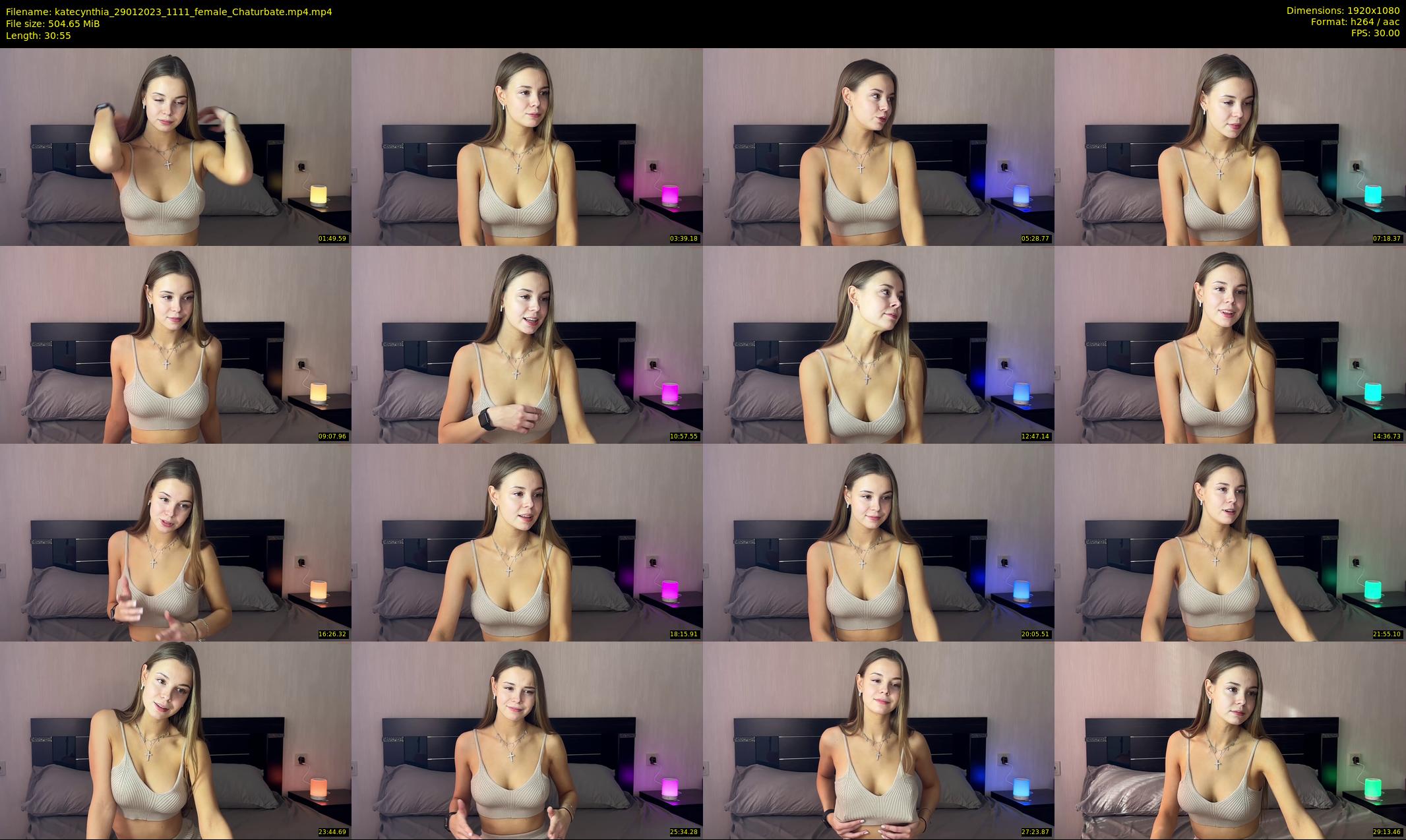 katecynthia — 31 minute Chaturbate female cam show recording, 1080p, Jan 29, 2023