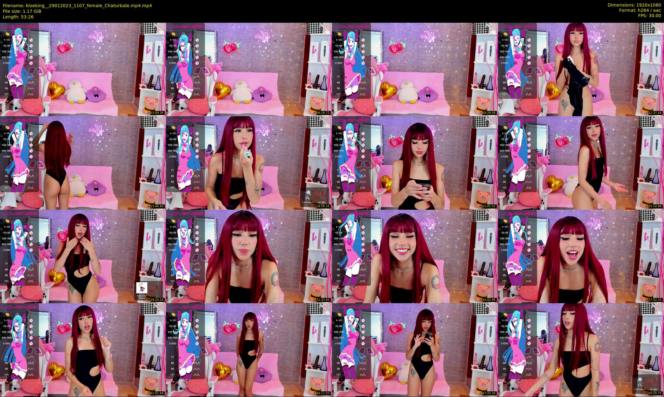 kloeking_ — 54 minute Chaturbate female cam show recording, 1080p, Jan 29, 2023
