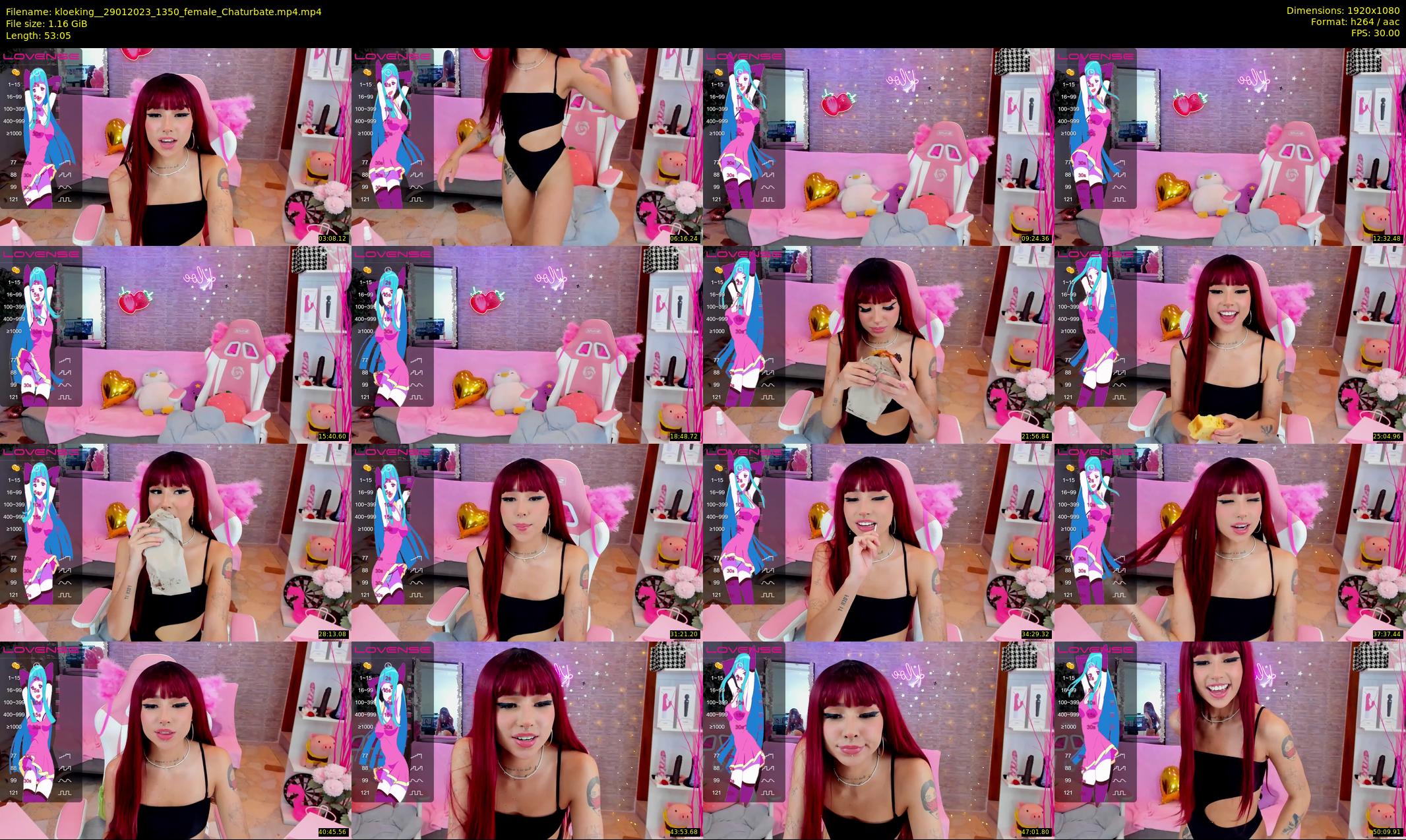 kloeking_ — 54 minute Chaturbate female cam show recording, 1080p, Jan 29, 2023