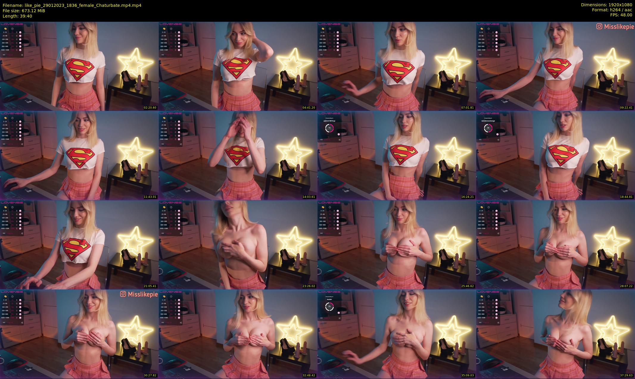 like_pie — 40 minute Chaturbate couple cam show recording, 1080p, Jan 29, 2023