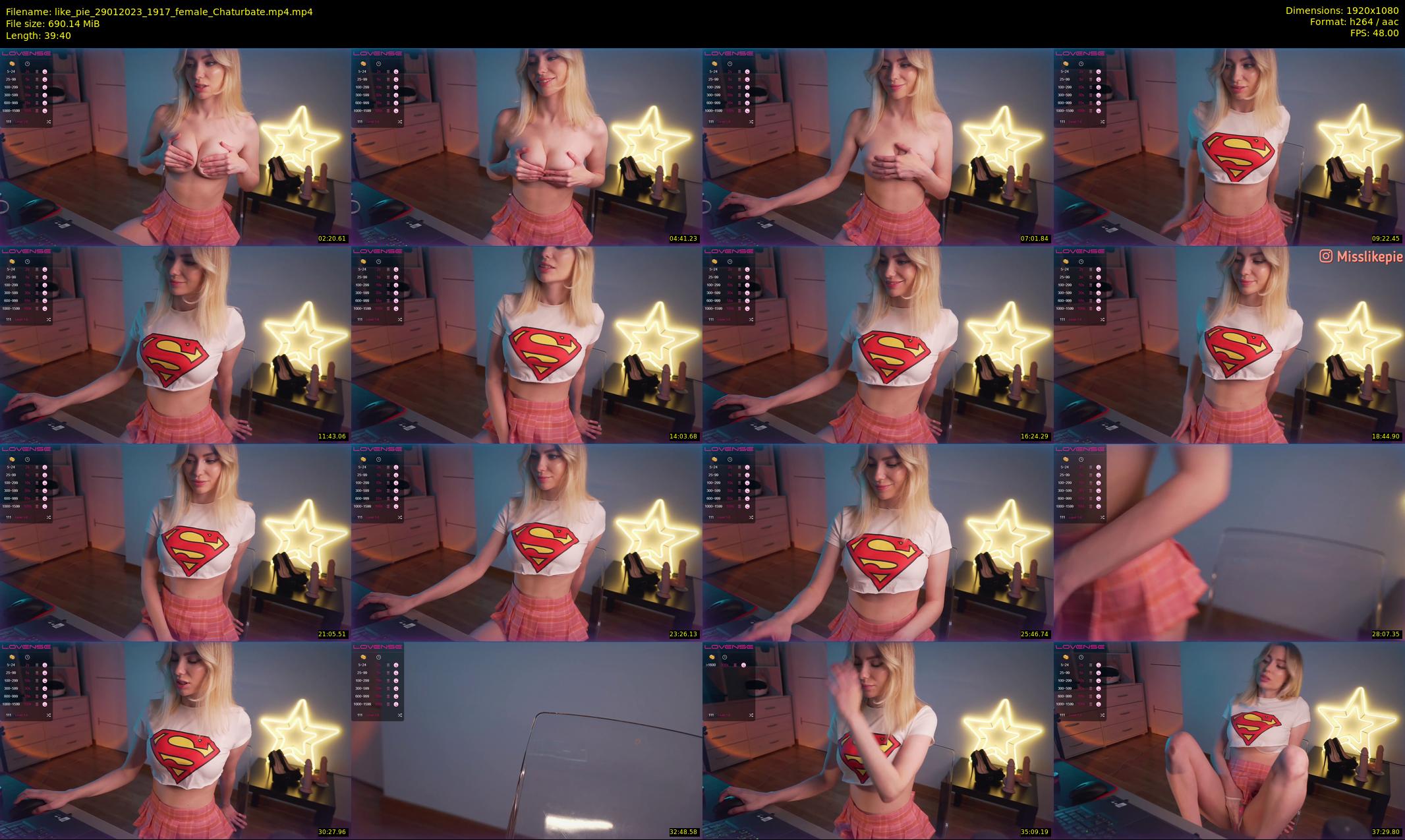 like_pie — 40 minute Chaturbate couple cam show recording, 1080p, Jan 29, 2023