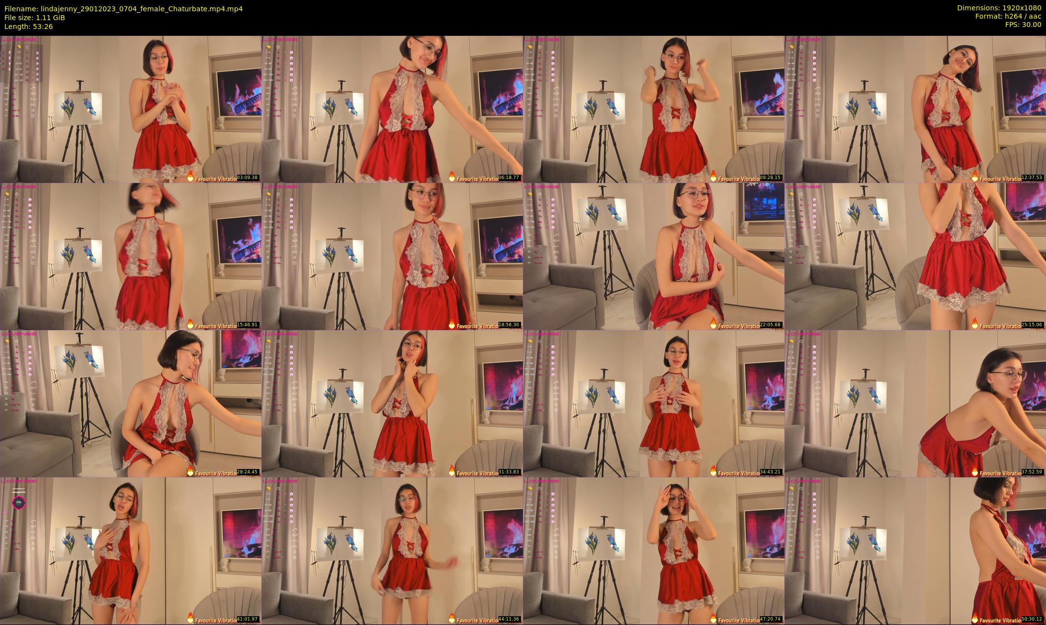 lindajenny — 54 minute Chaturbate couple cam show recording, 1080p, Jan 29, 2023