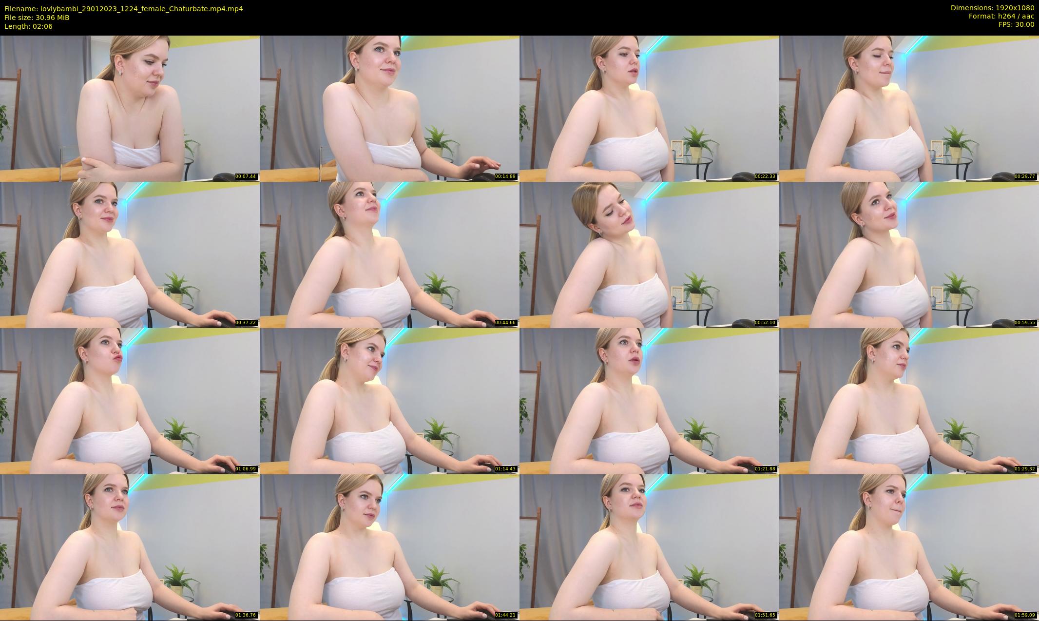lovlybambi — 3 minute Chaturbate female cam show recording, 1080p, Jan 29, 2023