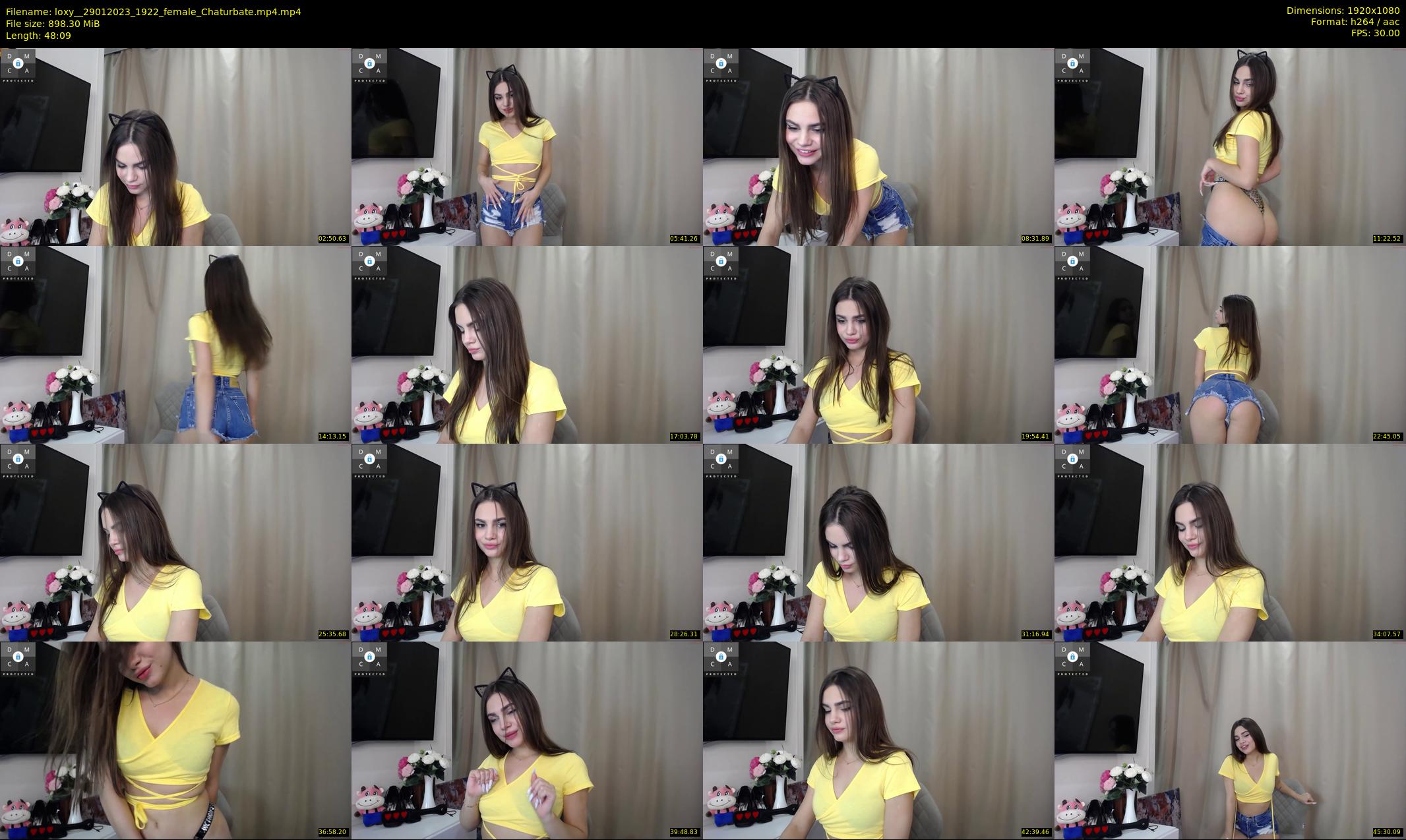 loxy_ — 49 minute Chaturbate female cam show recording, 1080p, Jan 29, 2023