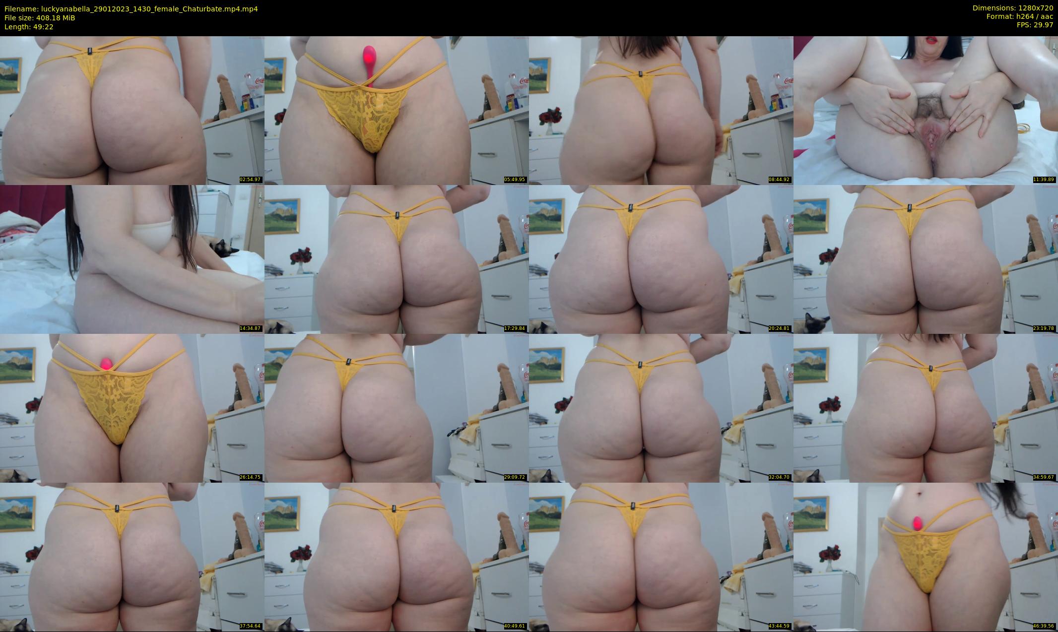 luckyanabella — 50 minute Chaturbate female cam show recording, 720p, Jan 29, 2023