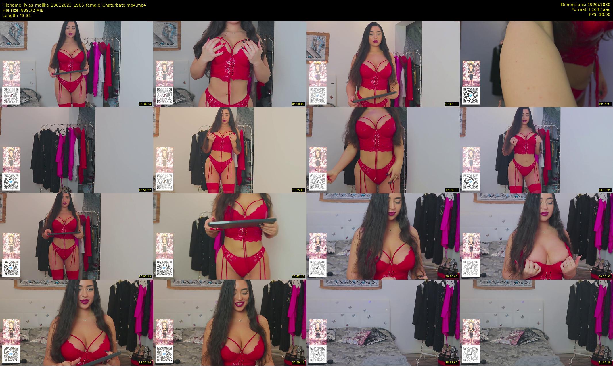 lylas_malika — 44 minute Chaturbate female cam show recording, 1080p, Jan 29, 2023