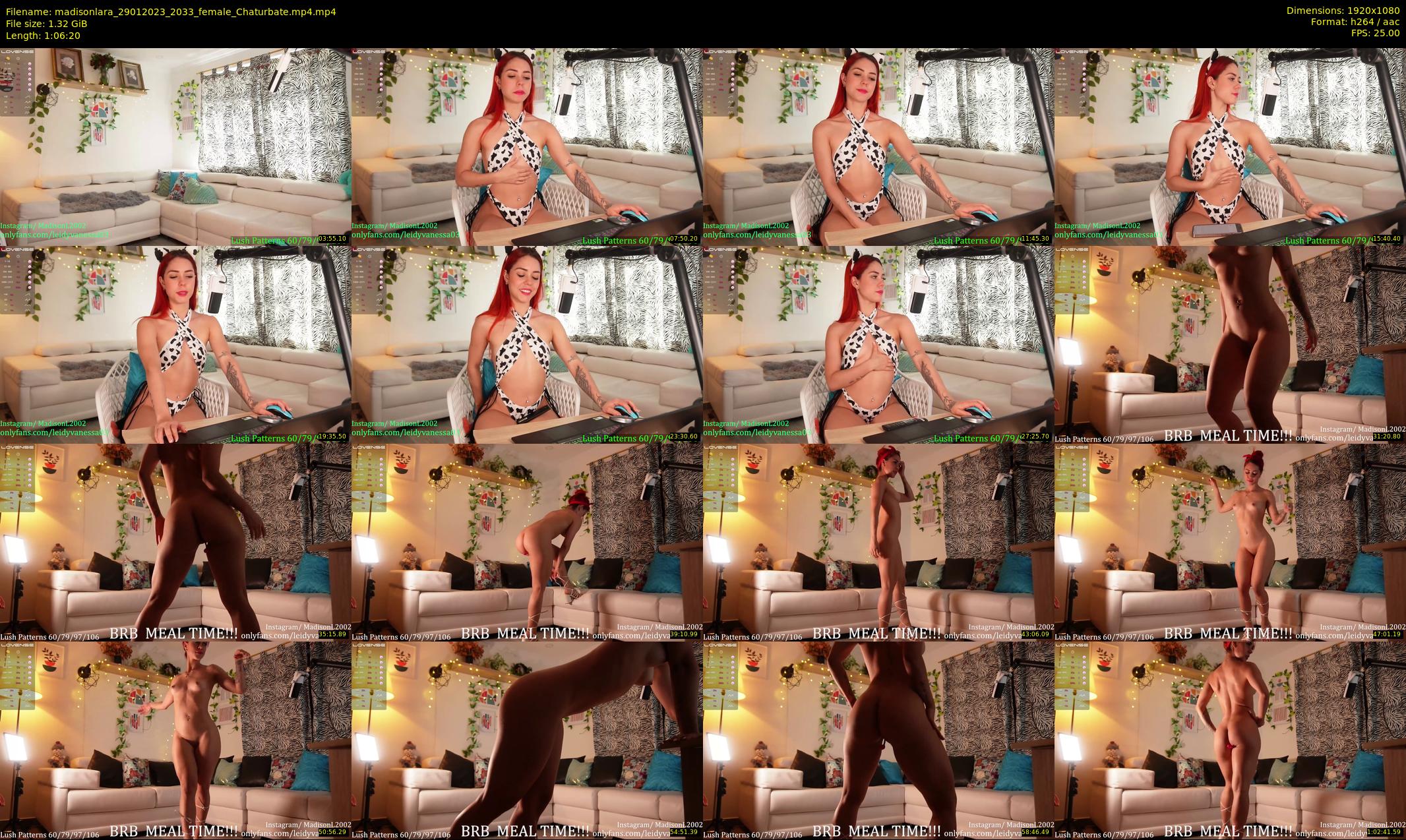 madisonlara — 67 minute Chaturbate female cam show recording, 1080p, Jan 29, 2023