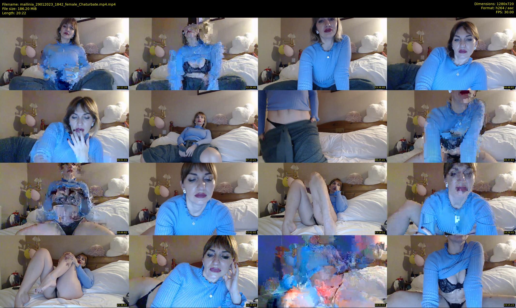 mallinia — 21 minute Chaturbate female cam show recording, 720p, Jan 29, 2023