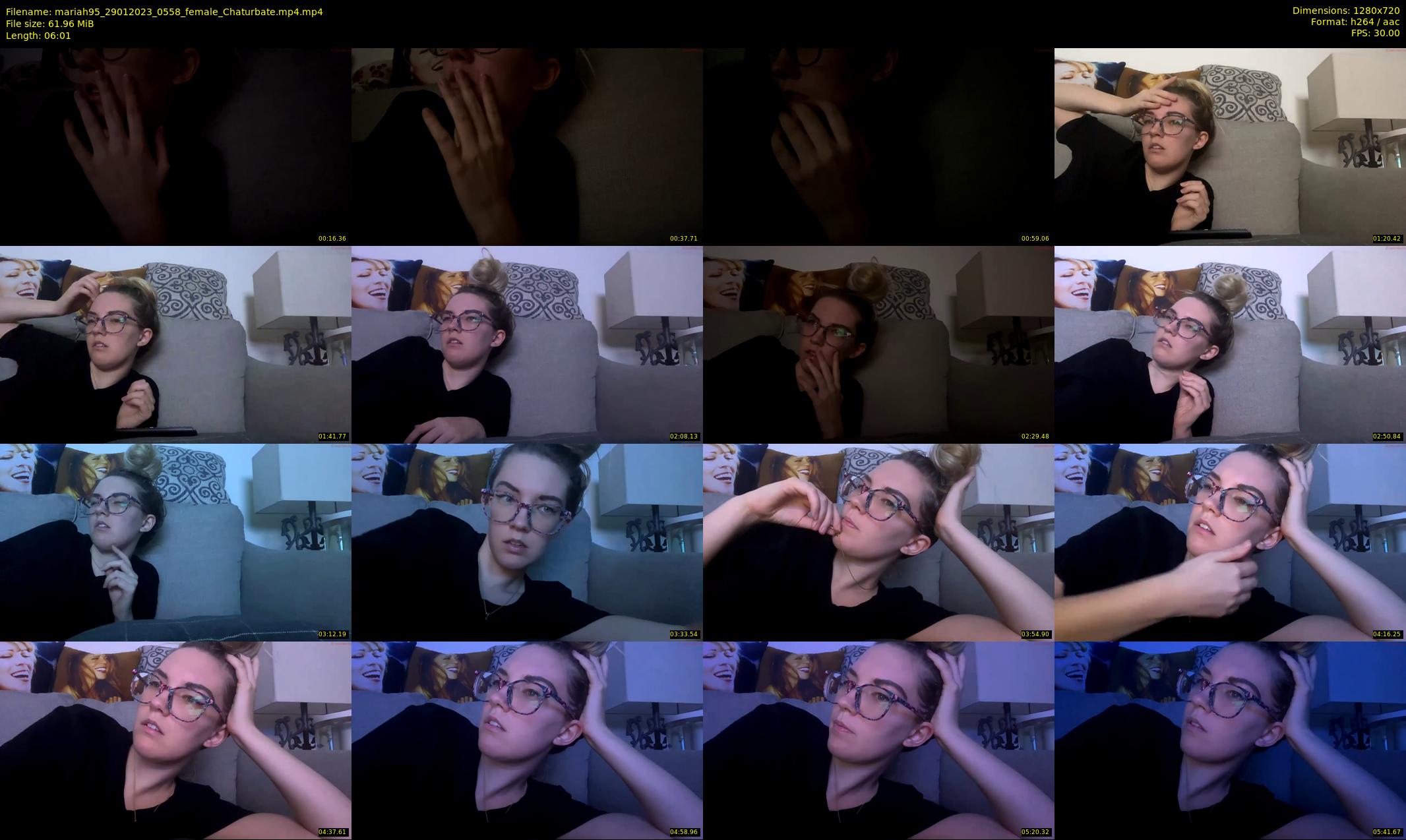 mariah95 — 7 minute Chaturbate female cam show recording, 720p, Jan 29, 2023
