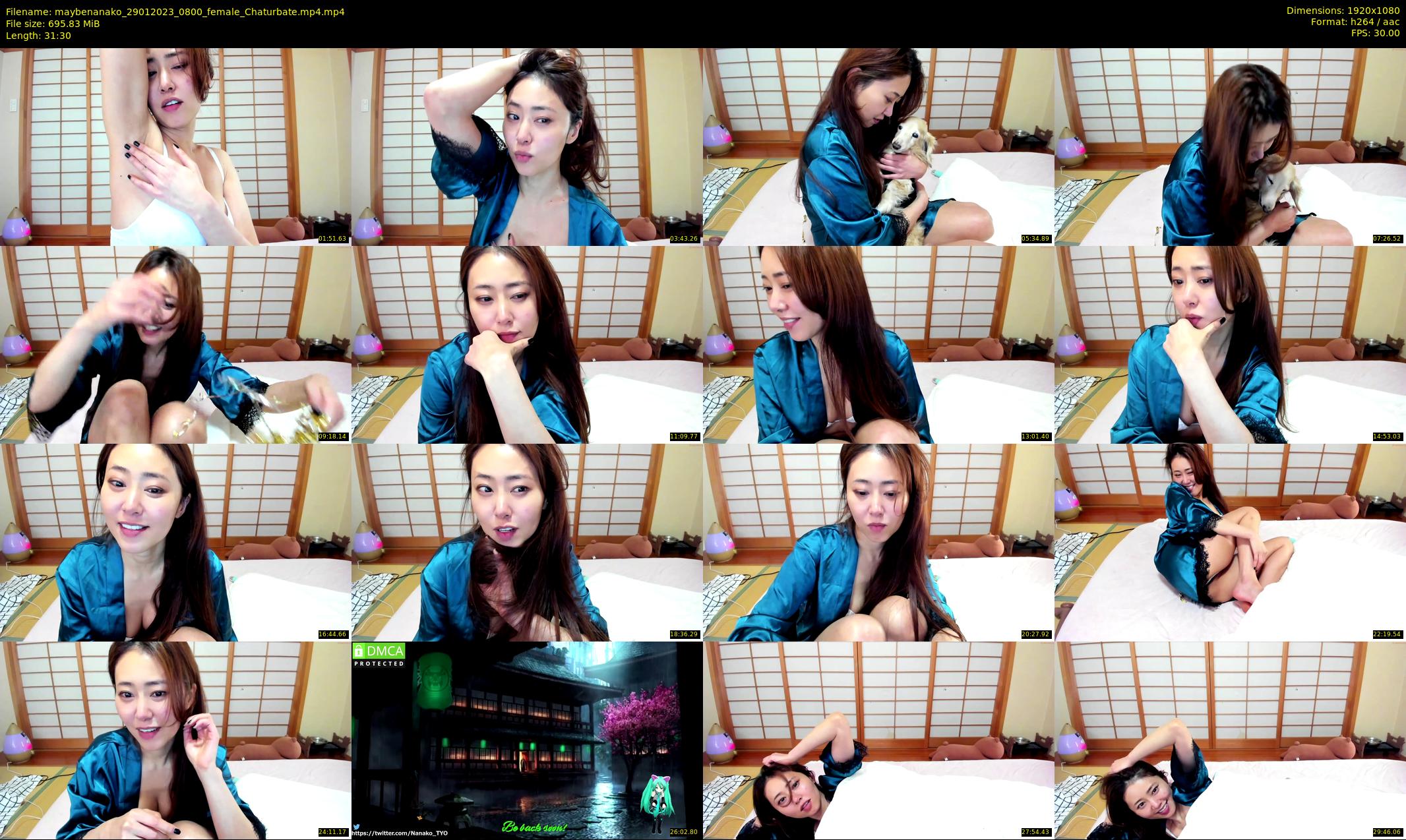 maybenanako — 32 minute Chaturbate female cam show recording, 1080p, Jan 29, 2023