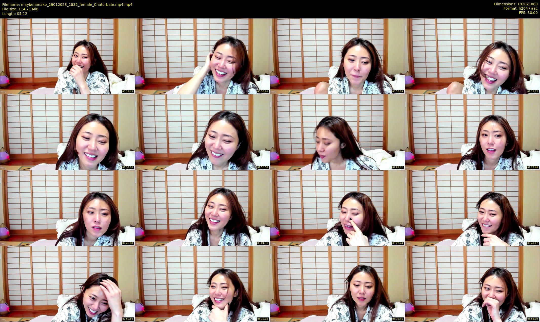 maybenanako — 6 minute Chaturbate female cam show recording, 1080p, Jan 29, 2023