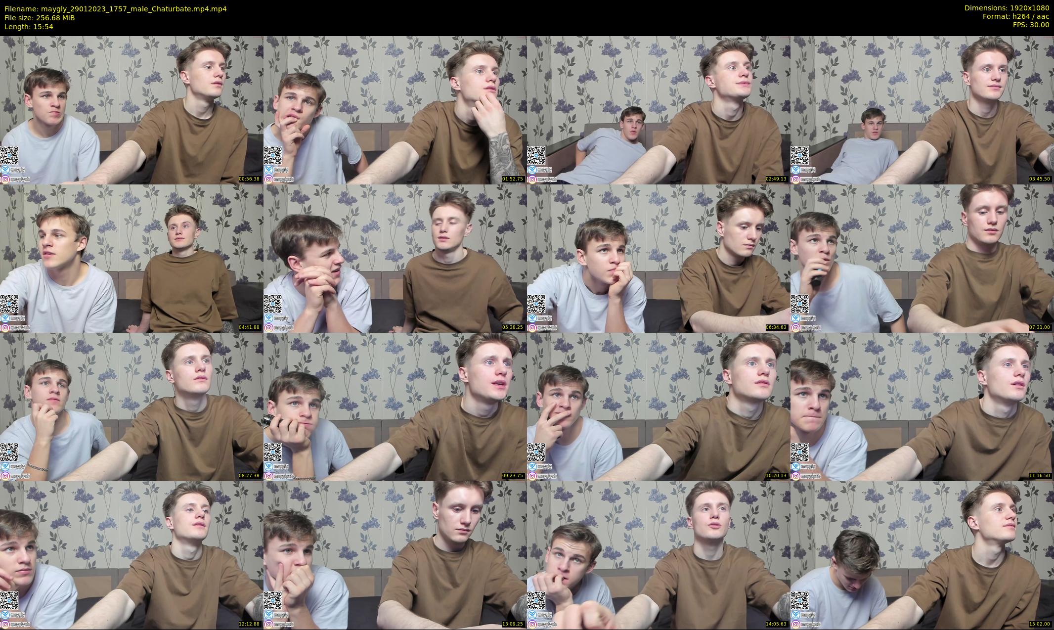 maygly — 16 minute Chaturbate male cam show recording, 1080p, Jan 29, 2023