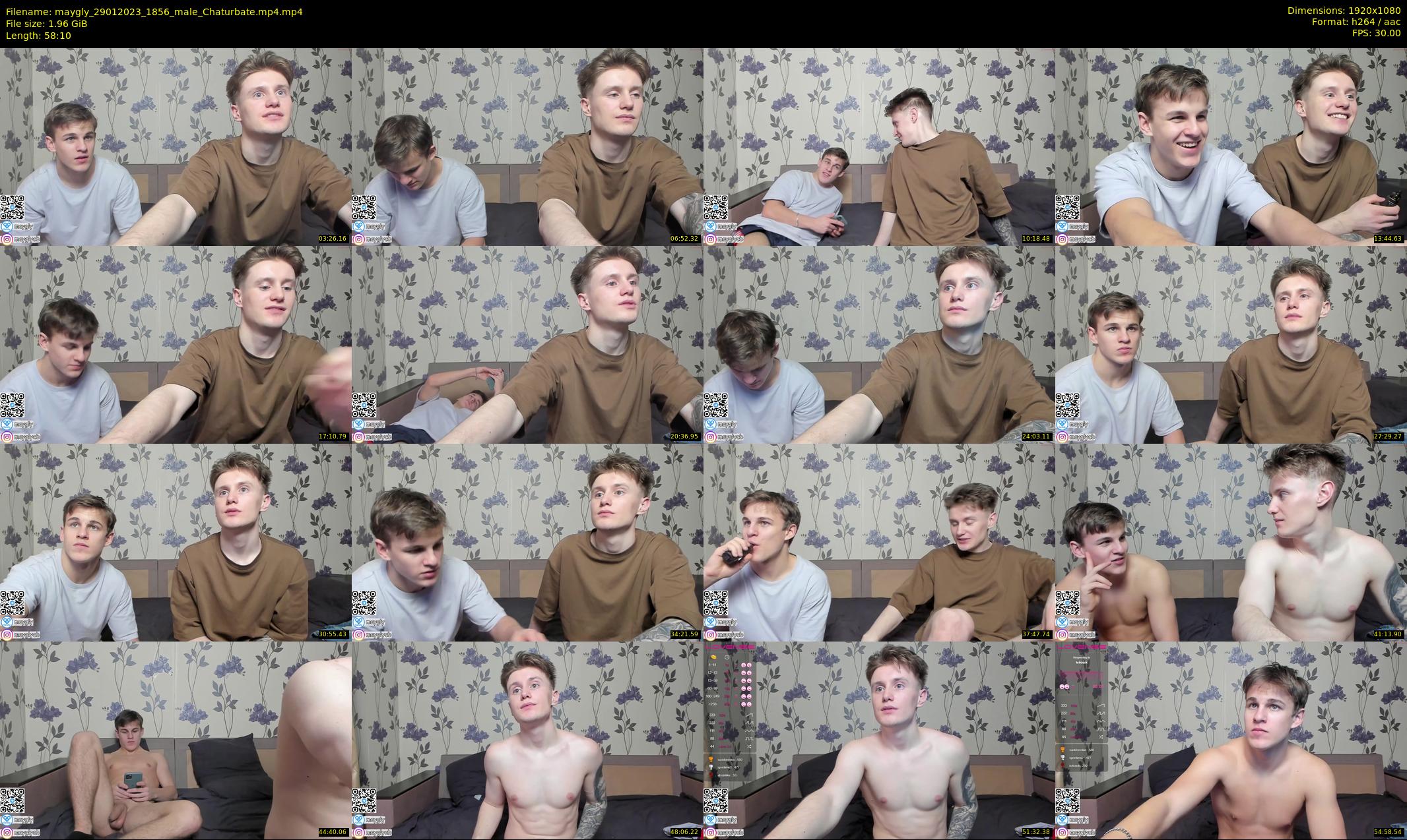 maygly — 59 minute Chaturbate male cam show recording, 1080p, Jan 29, 2023