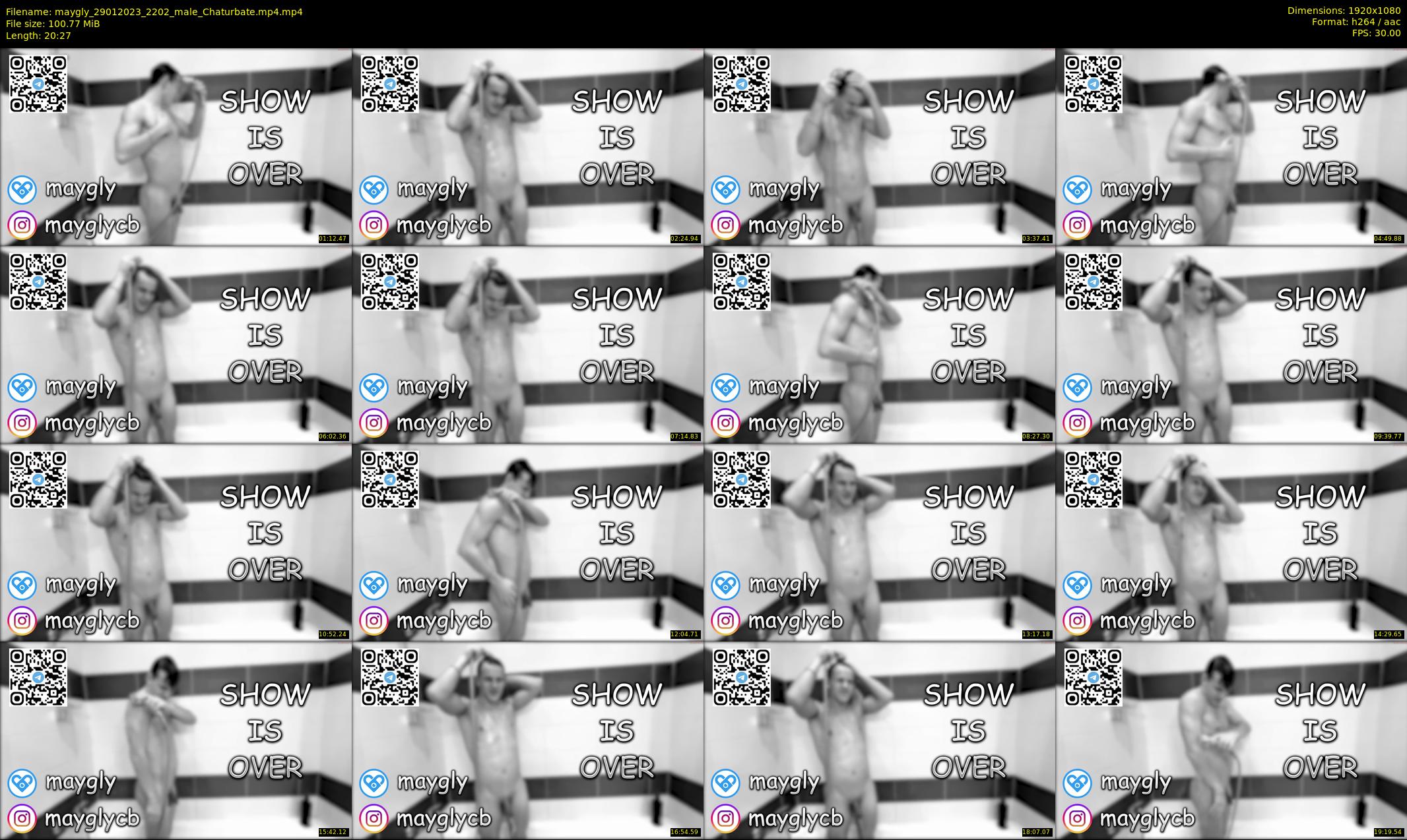 maygly — 21 minute Chaturbate male cam show recording, 1080p, Jan 29, 2023
