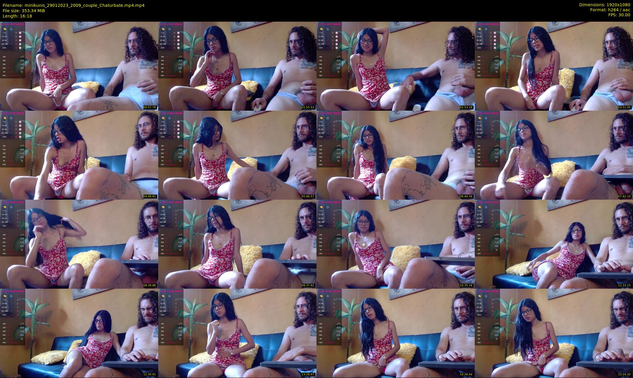 minikunis — 17 minute Chaturbate couple cam show recording, 1080p, Jan 29, 2023