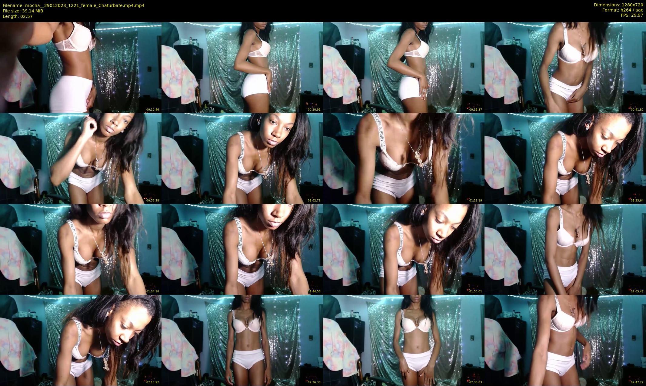 mocha_ — 3 minute Chaturbate female cam show recording, 720p, Jan 29, 2023