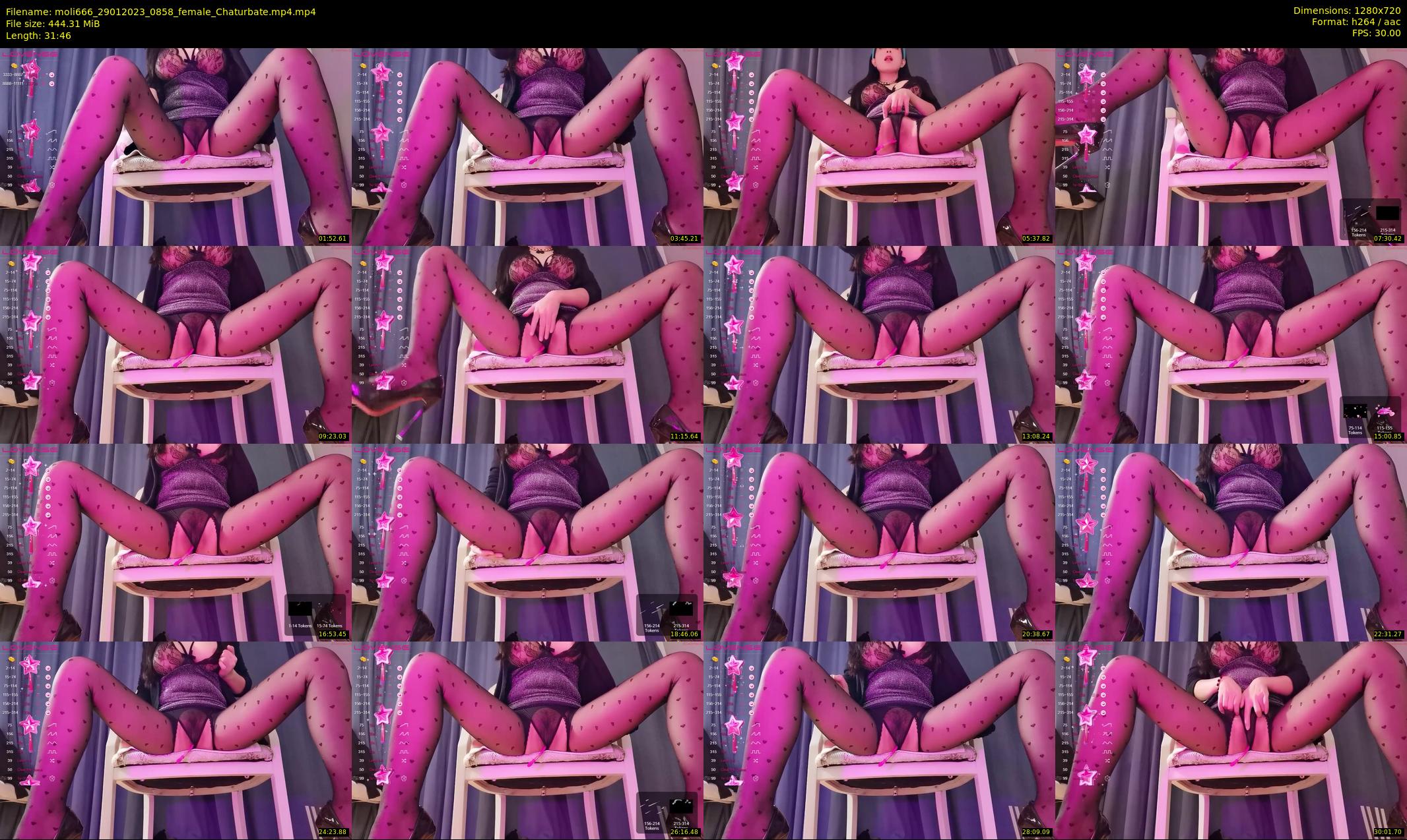 moli666 — 32 minute Chaturbate female cam show recording, 720p, Jan 29, 2023