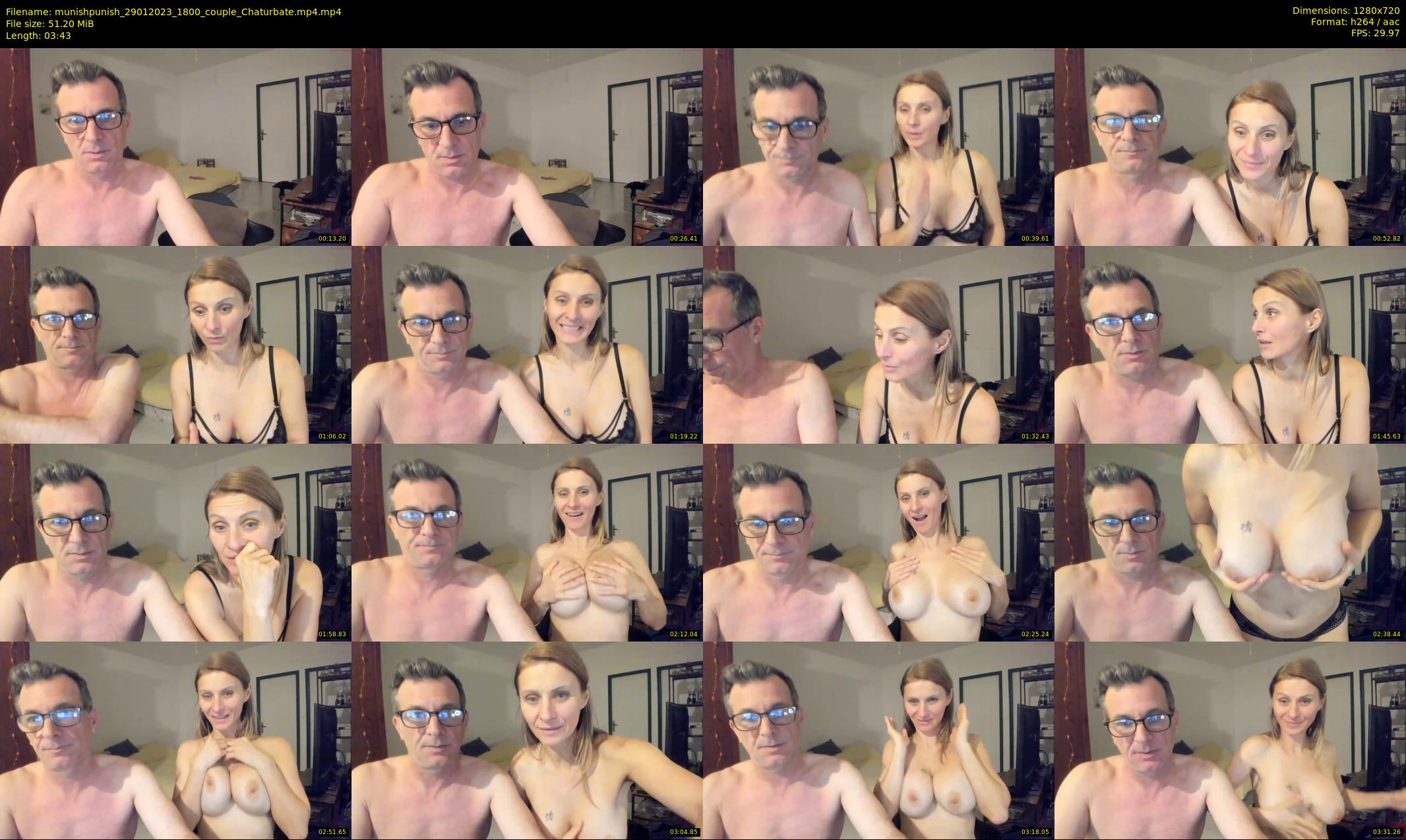 munishpunish — 4 minute Chaturbate couple cam show recording, 720p, Jan 29, 2023