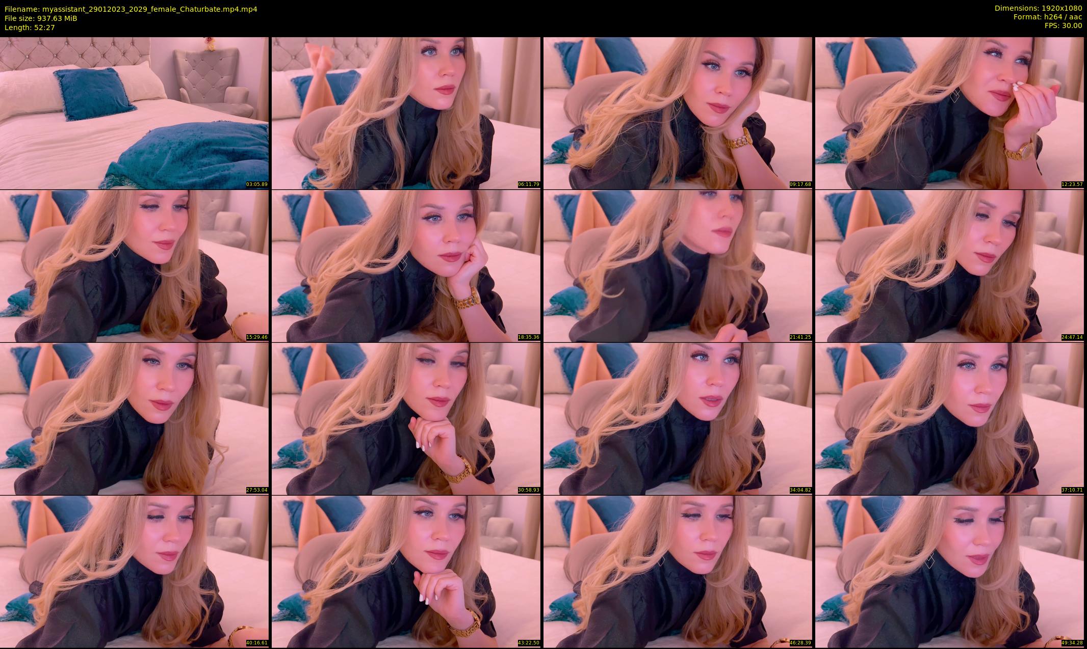 myassistant — 53 minute Chaturbate female cam show recording, 1080p, Jan 29, 2023