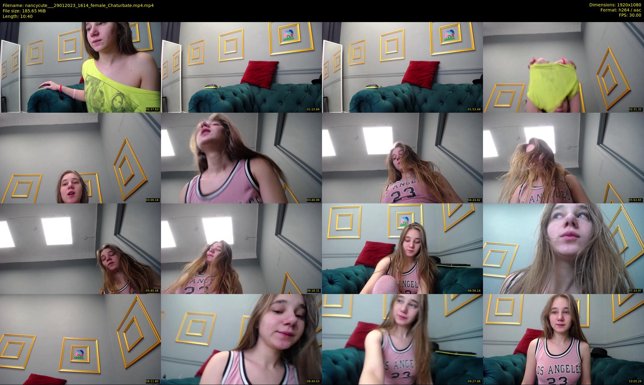 nancycute__ — 11 minute Chaturbate female cam show recording, 1080p, Jan 29, 2023