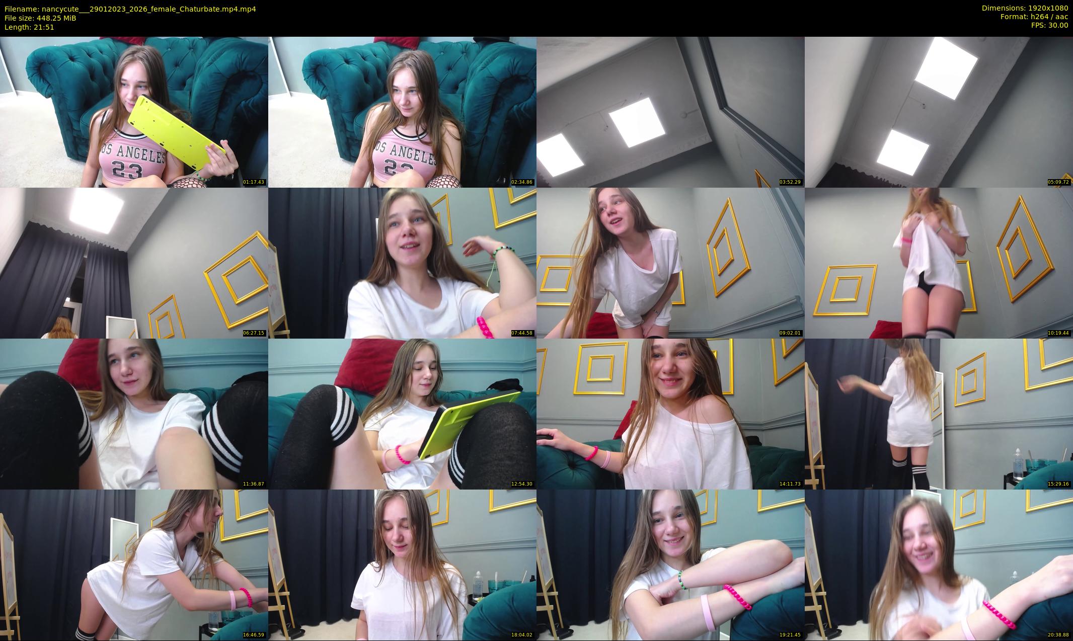 nancycute__ — 22 minute Chaturbate female cam show recording, 1080p, Jan 29, 2023